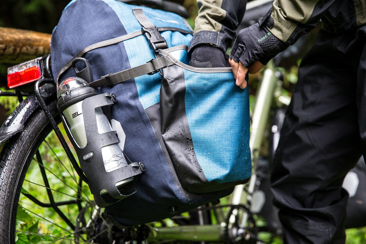 BikePacker sacoche de porte-bagages Salsa - dark chili (imperméable QL2.1)