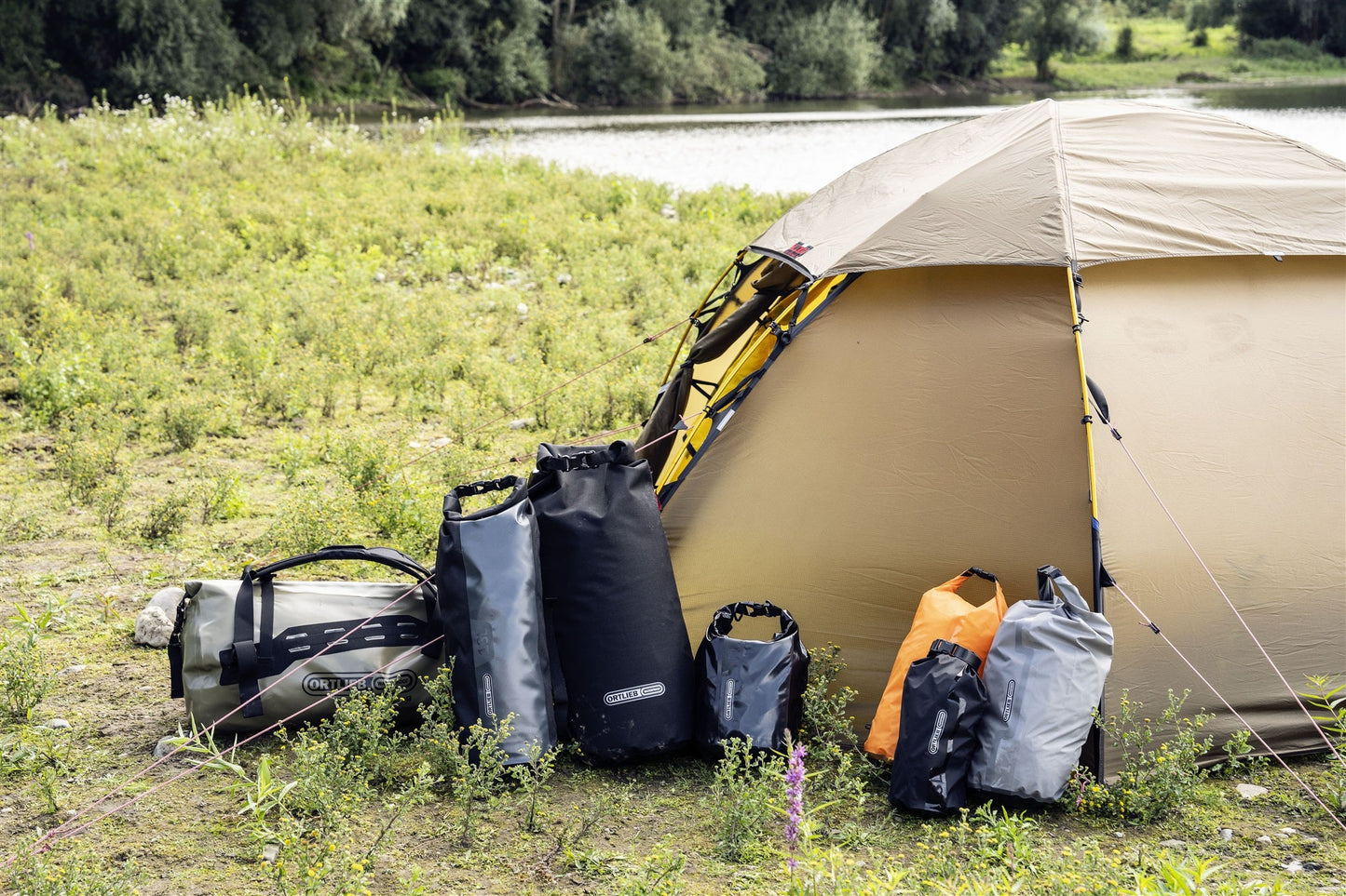 Édition imperméable roll‑top Dry Light – sac étanche Light green