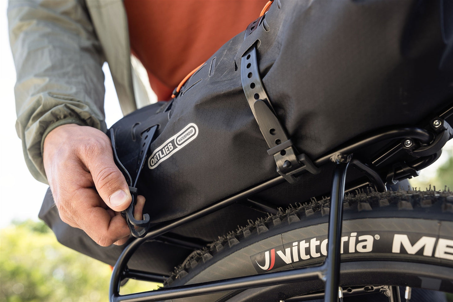 Édition imperméable roll‑top Dry – sac étanche Black matt