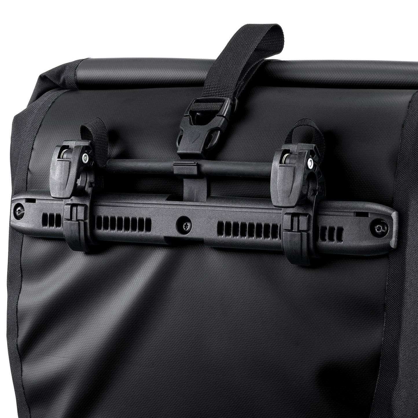 BackRoll – sacoche de porte-bagages imperméable QL2.1 roll‑top Lagoon - black