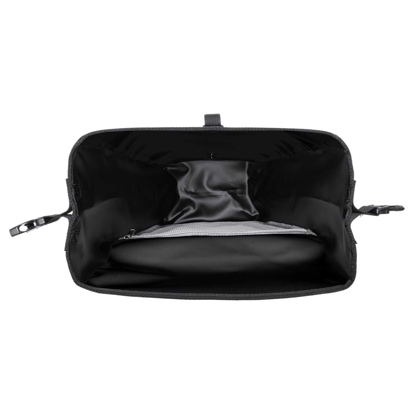 BackRoll – sacoche de porte-bagages imperméable QL2.1 roll‑top Lagoon - black