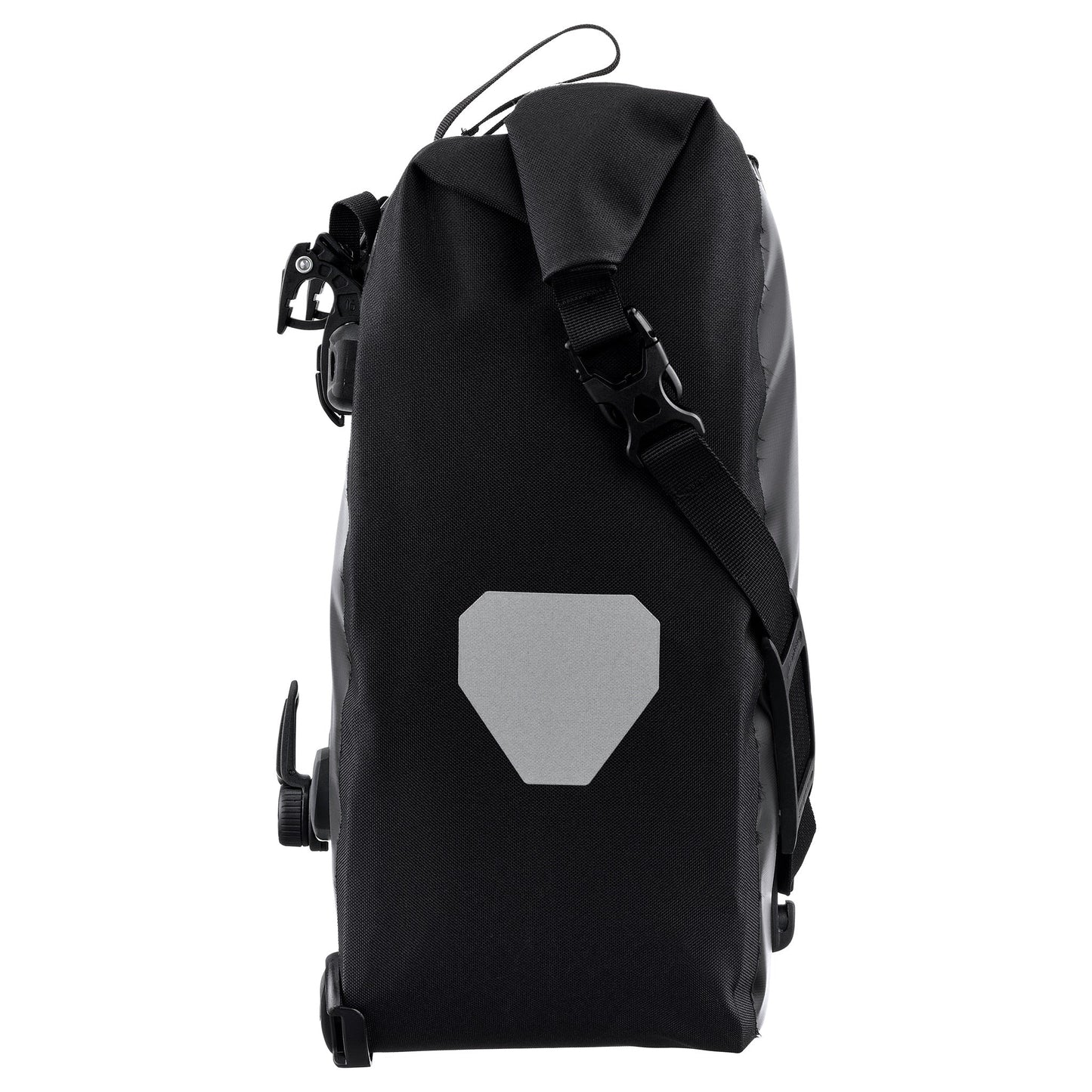 BackRoll – sacoche de porte-bagages imperméable QL2.1 roll‑top Lagoon - black