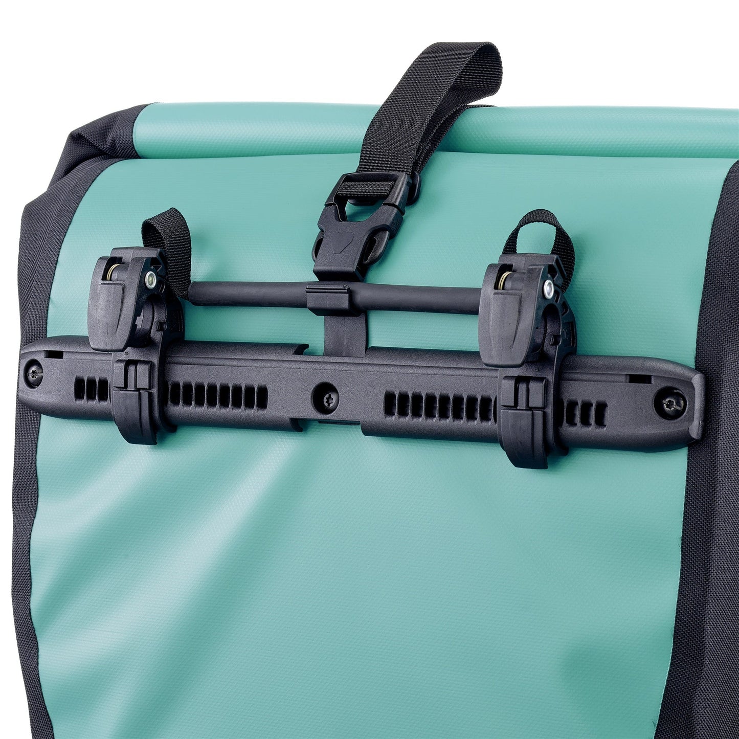 BackRoll – sacoche de porte-bagages imperméable QL2.1 roll‑top Lagoon - black