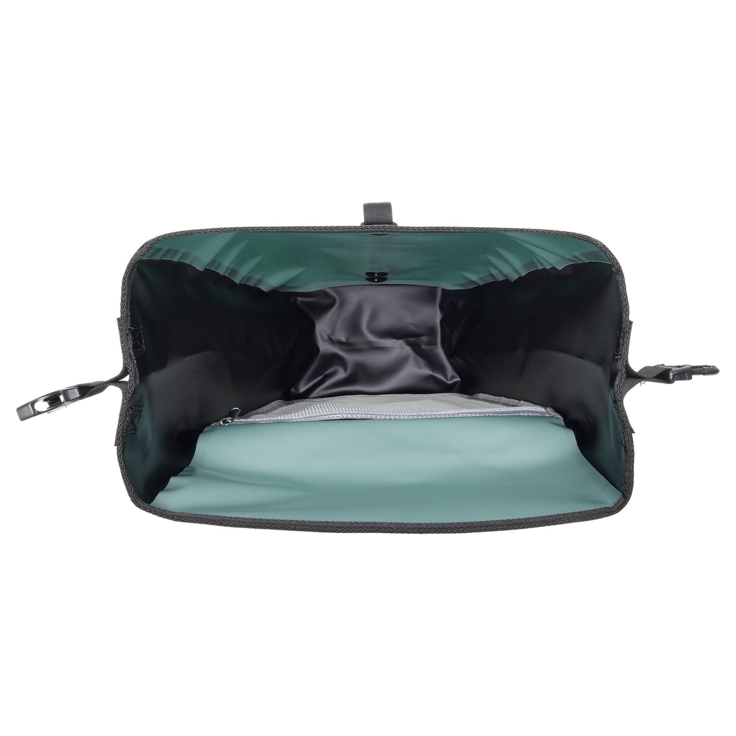 BackRoll – sacoche de porte-bagages imperméable QL2.1 roll‑top Lagoon - black