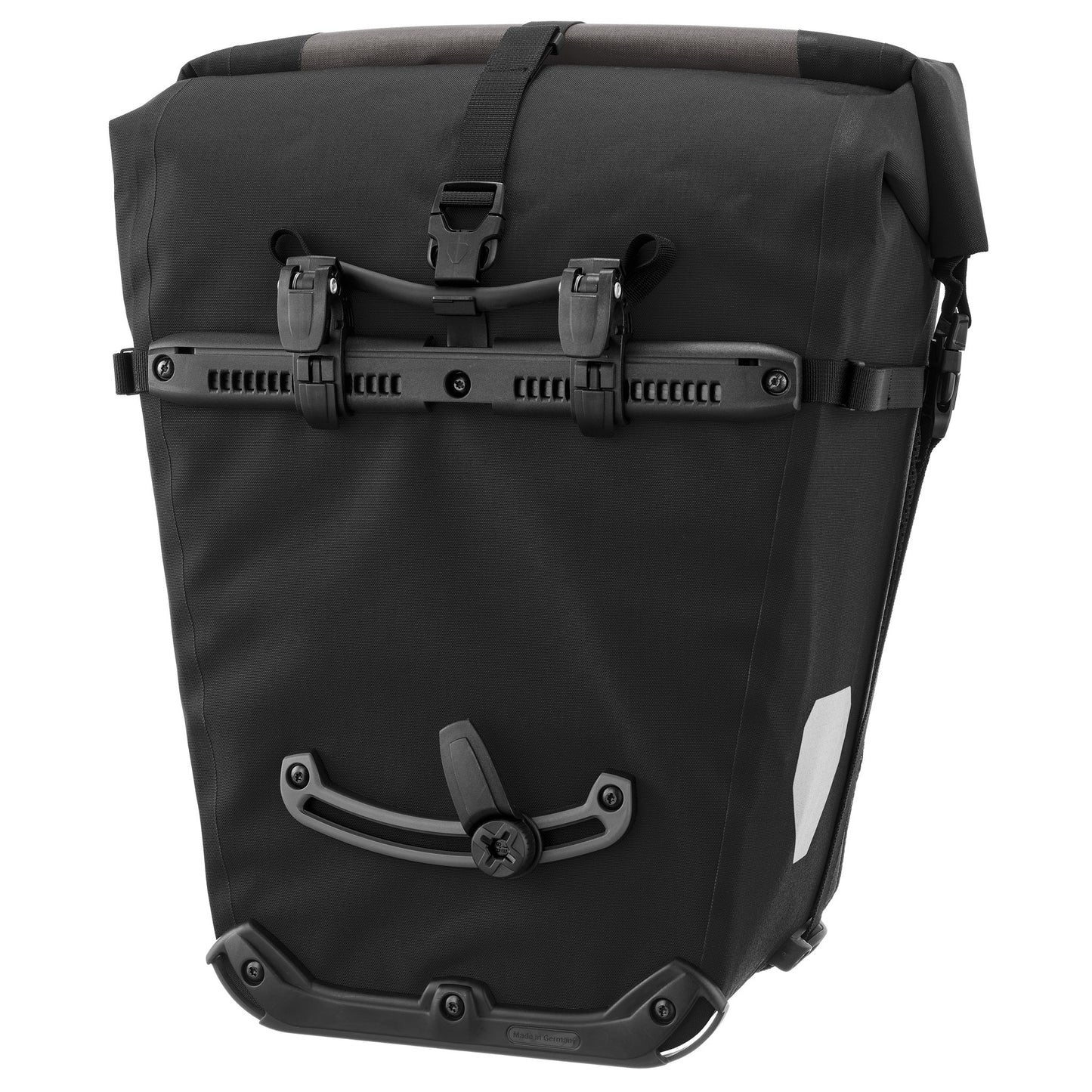 BackRoll : sacoche de porte-bagages QL2.1 roll‑top – Granite - black