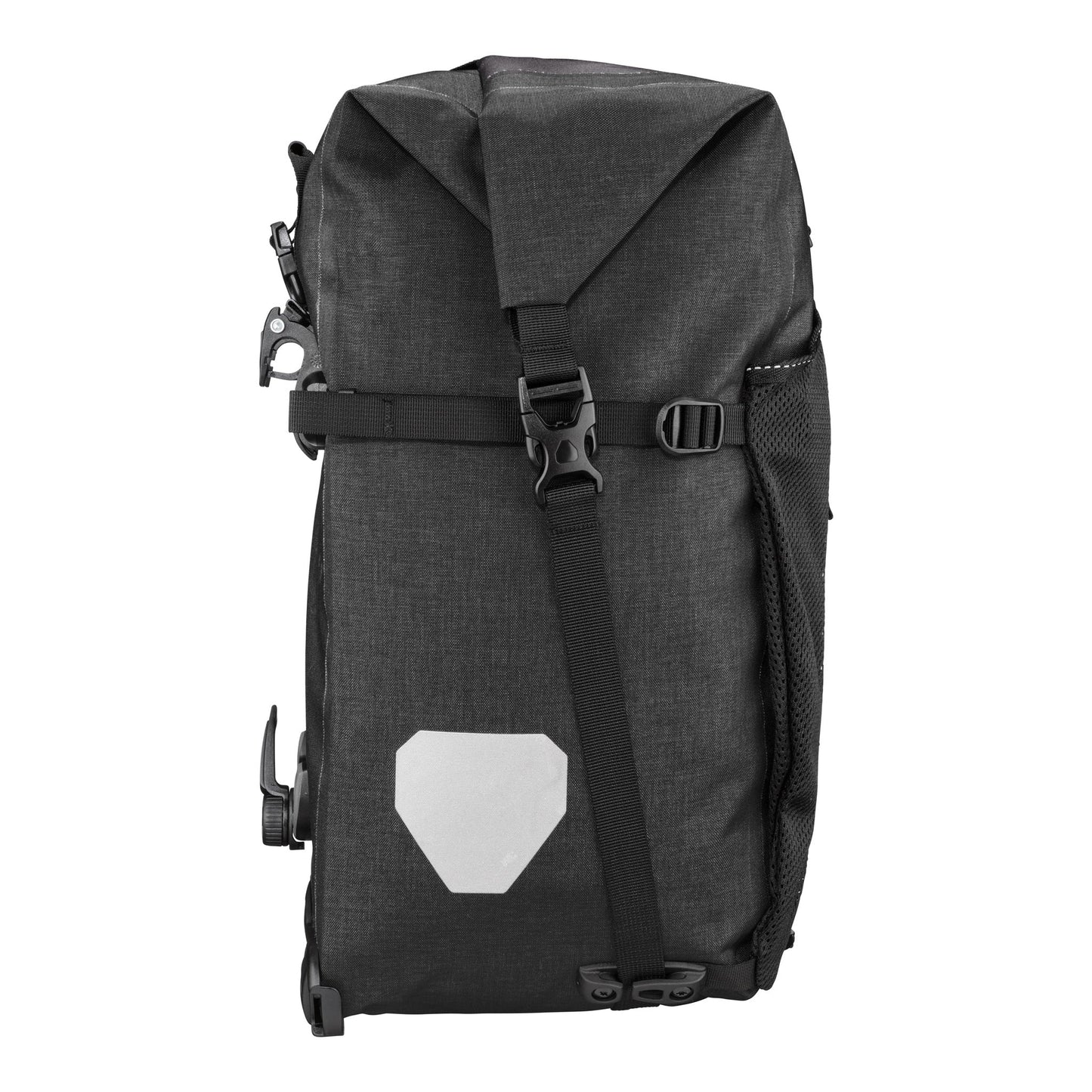 BackRoll : sacoche de porte-bagages QL2.1 roll‑top – Granite - black