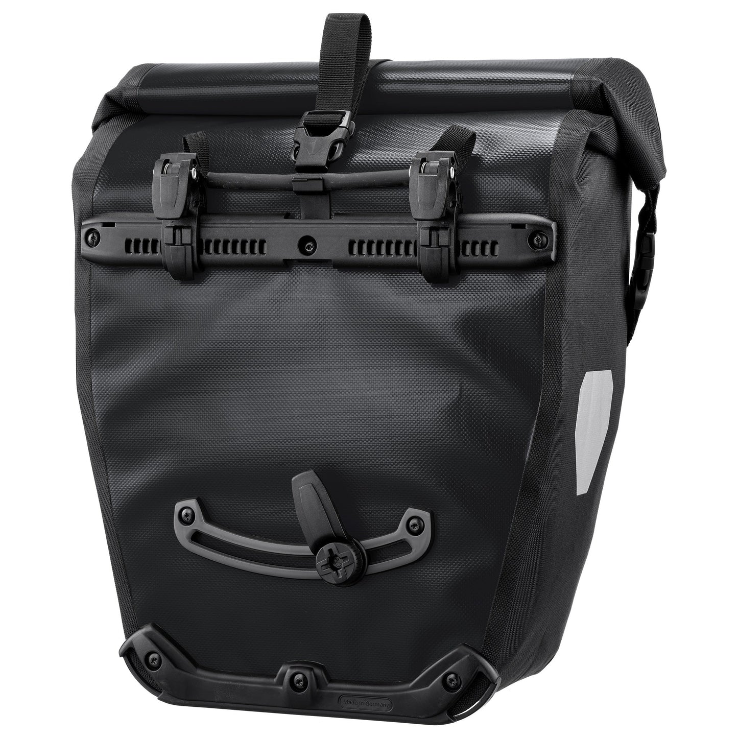 Sacoche de porte-bagages BackRoll | imperméable QL2.1 roll‑top Asphalt - black