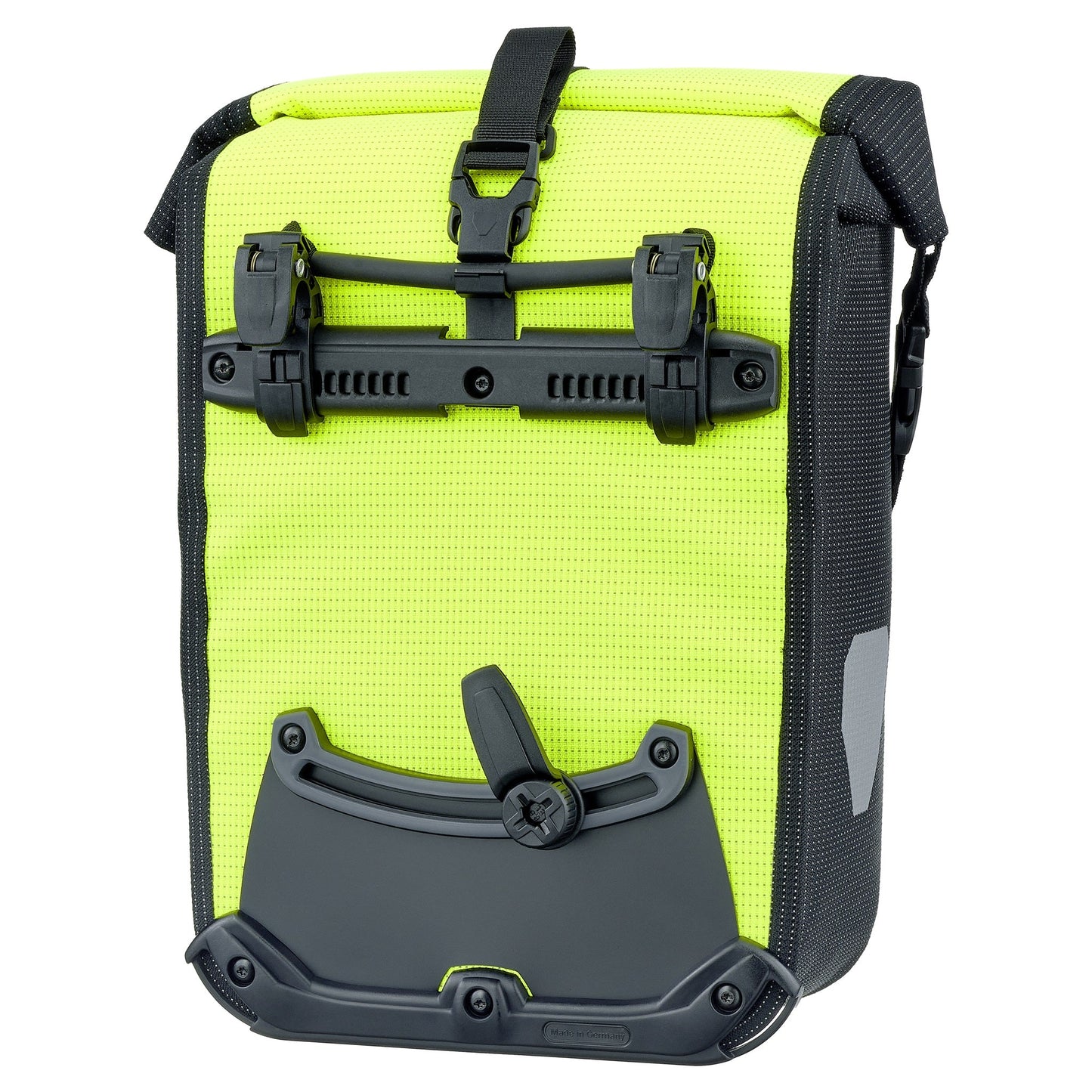 SportRoll sacoche de porte-bagages Neon yellow - black reflective (QL2.1 roll‑top)