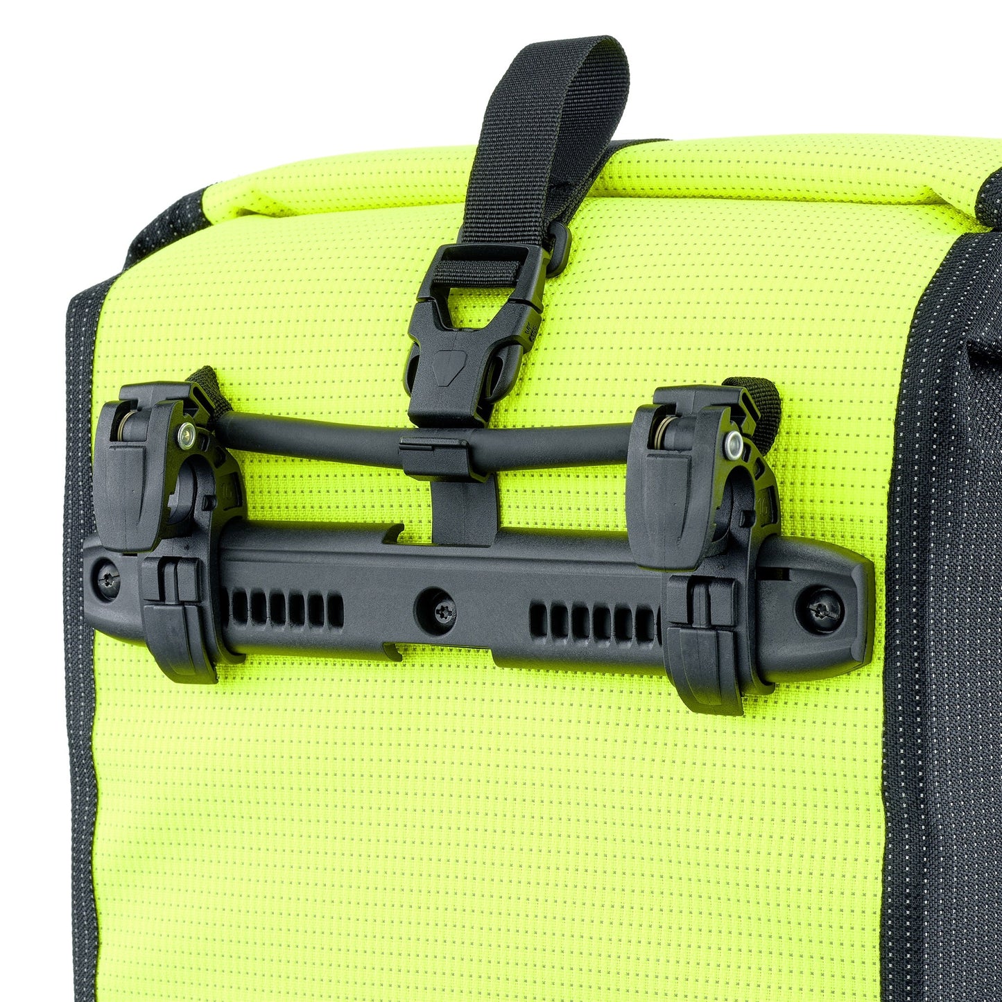 SportRoll sacoche de porte-bagages Neon yellow - black reflective (QL2.1 roll‑top)