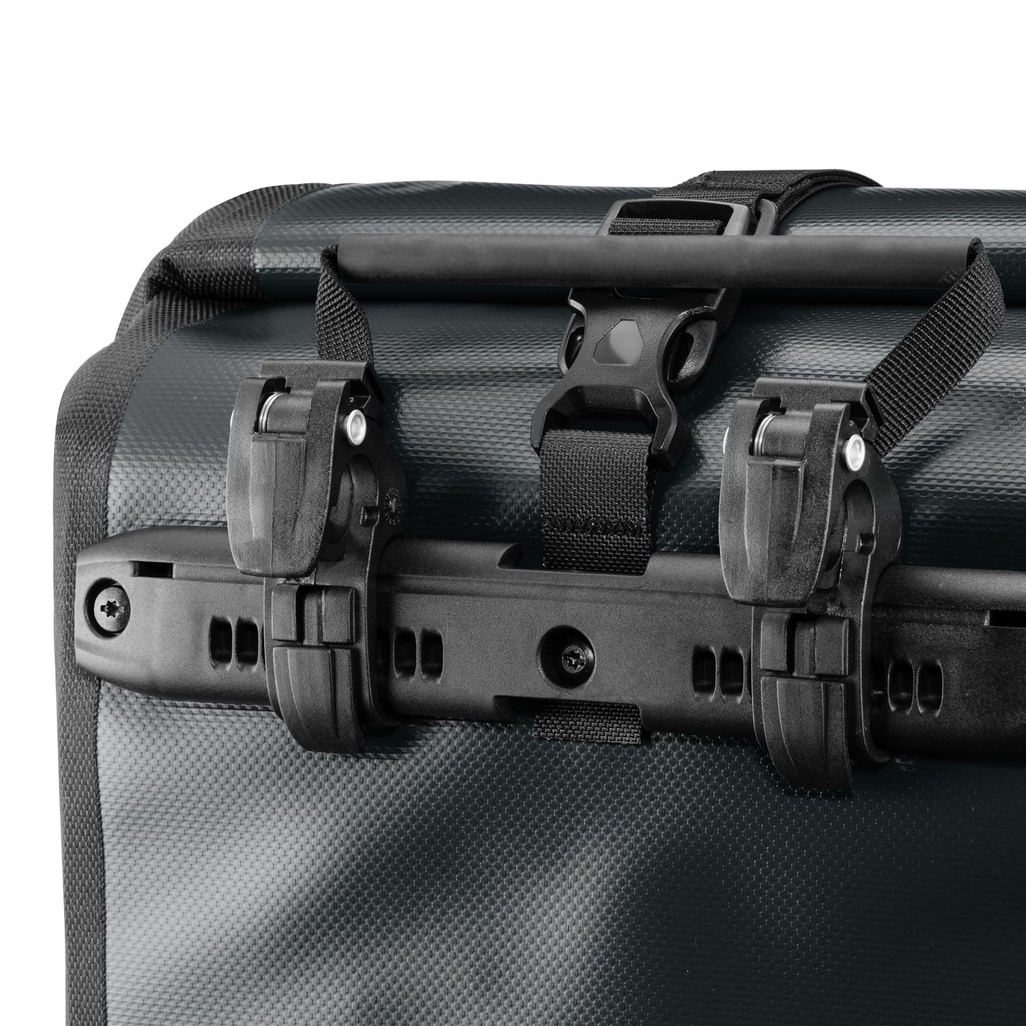 SportRoll : sacoche de porte-bagages QL2.1 roll‑top – Noir
