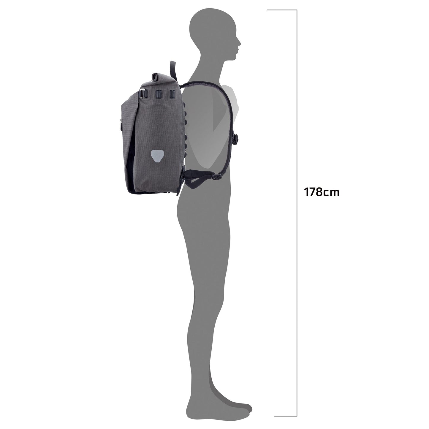Édition QL2.1 roll‑top urbain Vario L – sac à dos
