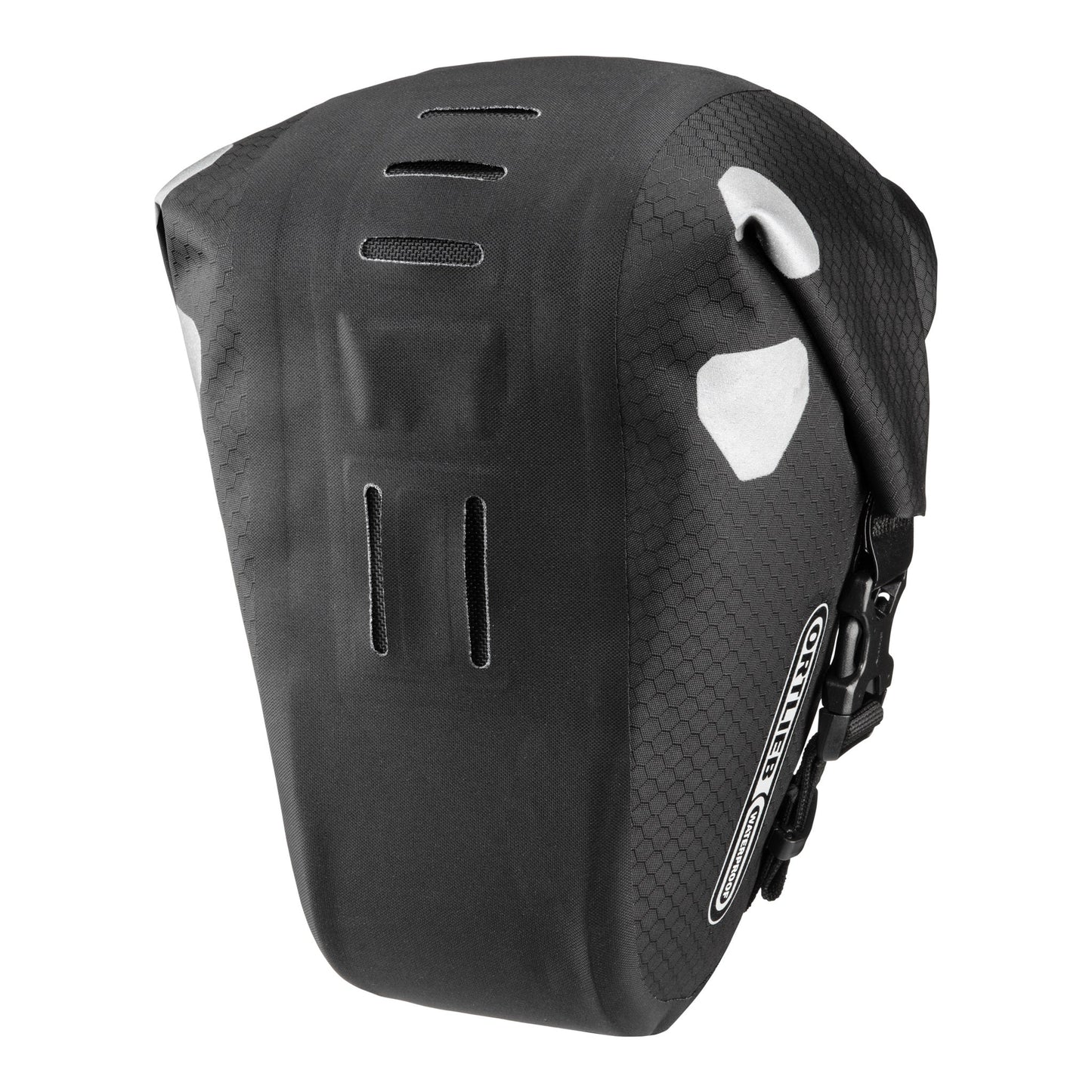 Sac de selle Saddle | imperméable roll‑top Black matt