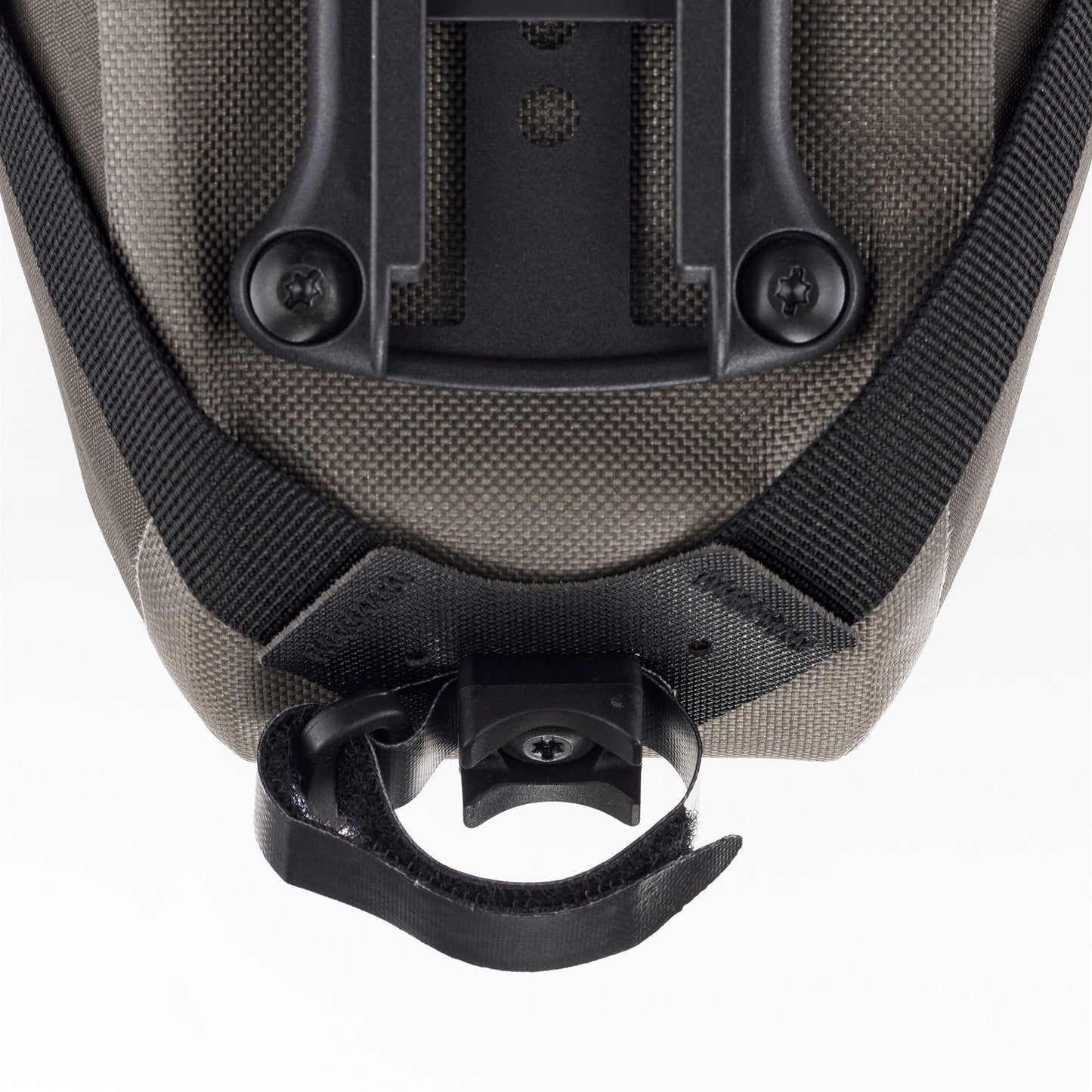 Sac de selle Saddle | imperméable roll‑top Black matt