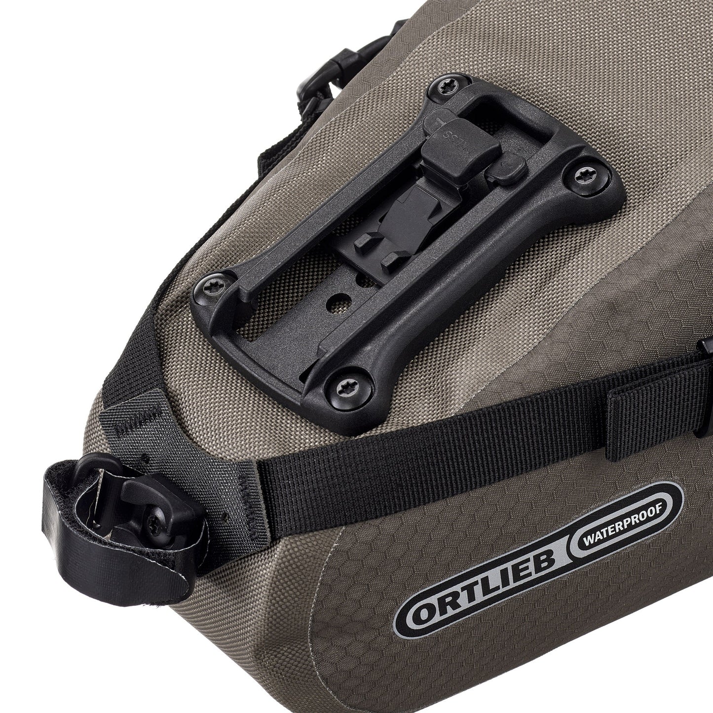 Sac de selle Saddle | imperméable roll‑top Black matt