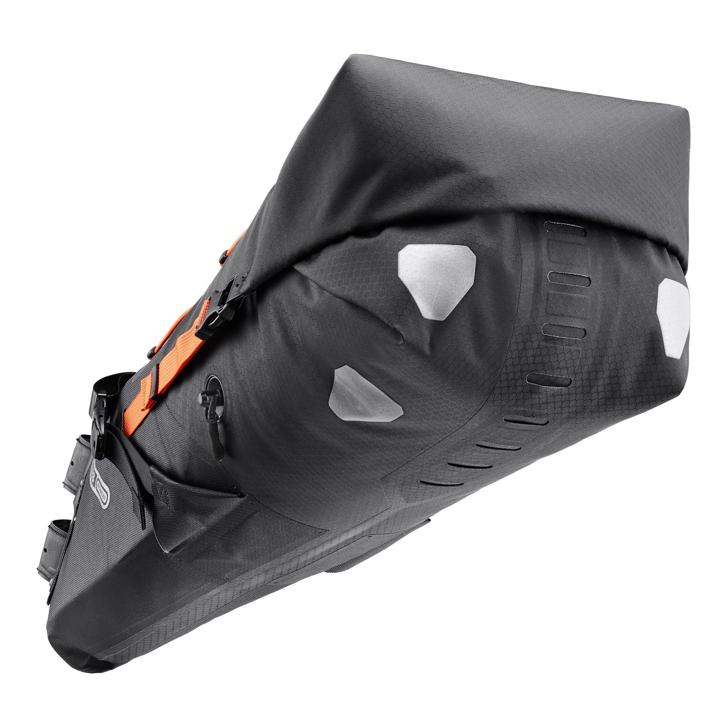 SeatPack : sac de selle imperméable roll‑top – Black matt