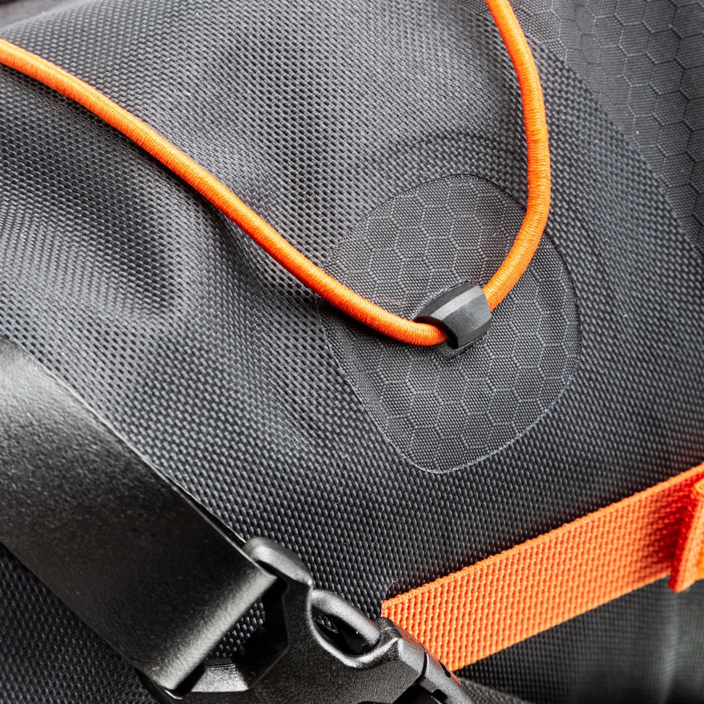 SeatPack : sac de selle imperméable roll‑top – Black matt