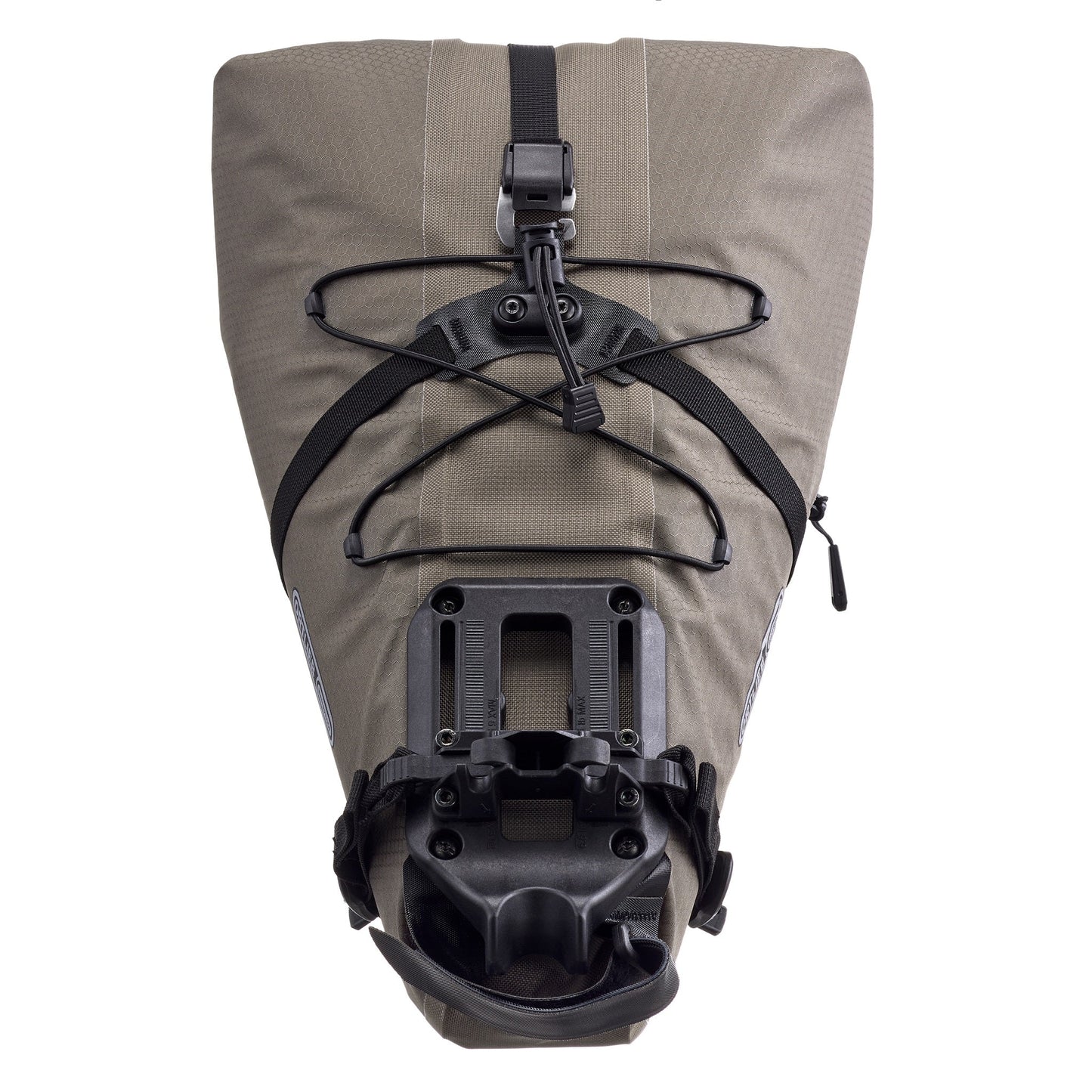 Sac de selle Sable foncé – SeatPack roll‑top