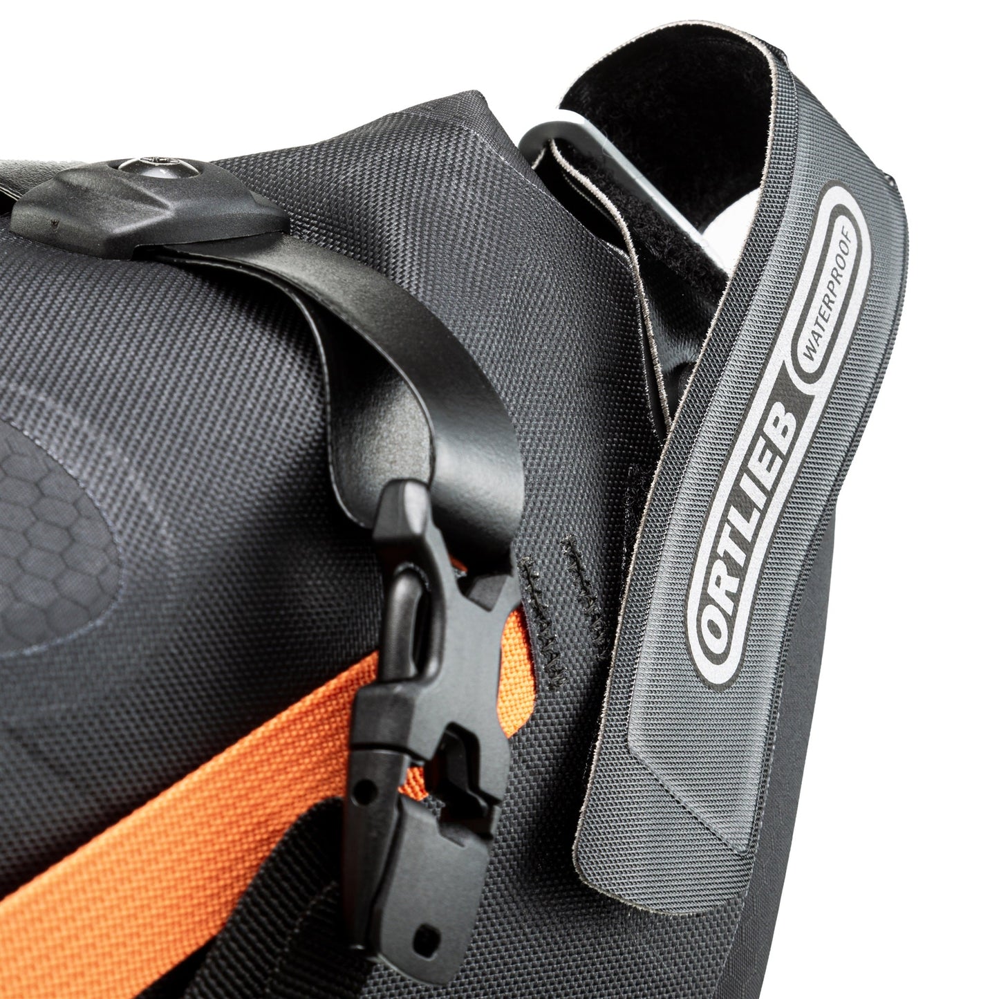 SeatPack : sac de selle imperméable roll‑top – Black matt