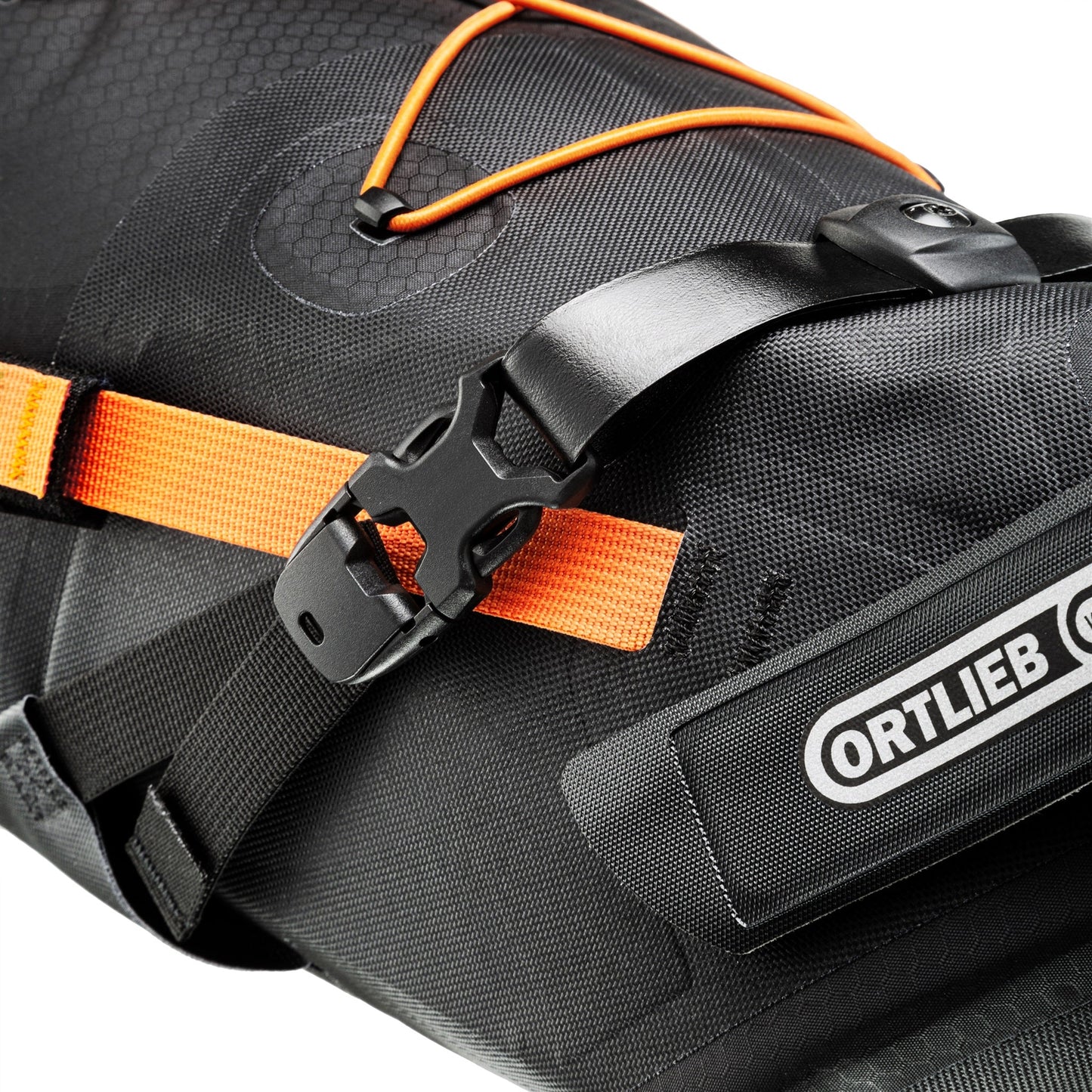 SeatPack : sac de selle imperméable roll‑top – Black matt