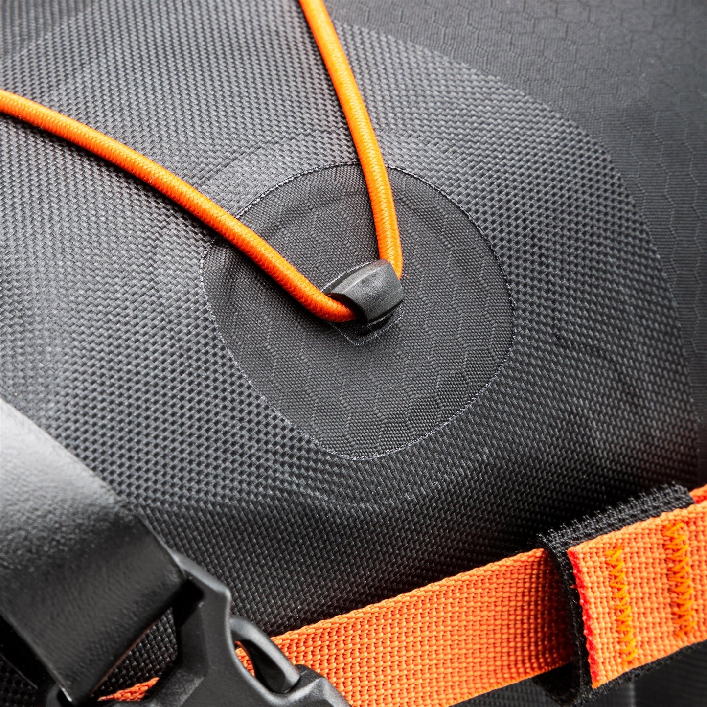SeatPack : sac de selle imperméable roll‑top – Black matt