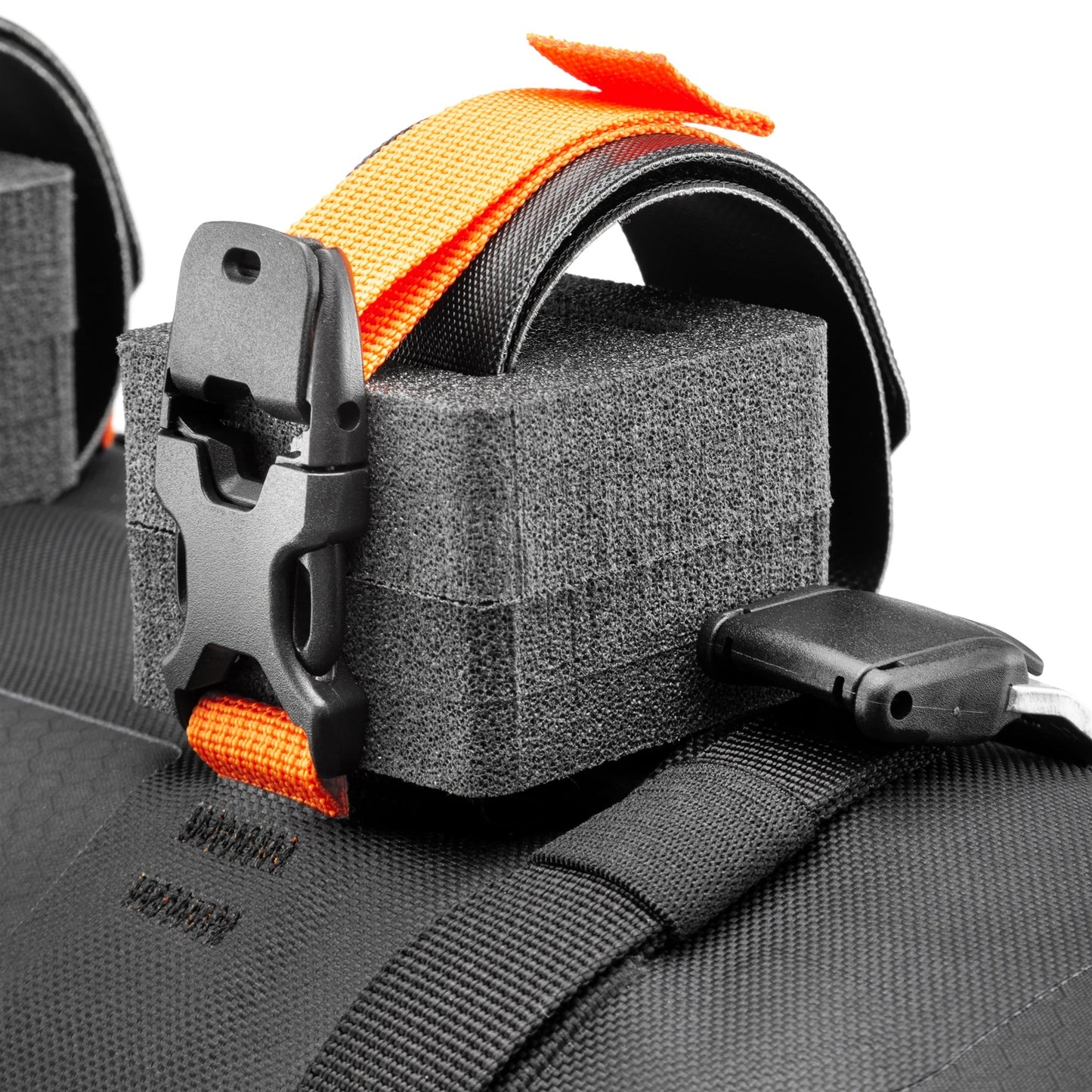 Handlebar : sacoche de guidon imperméable roll‑top – Sable foncé