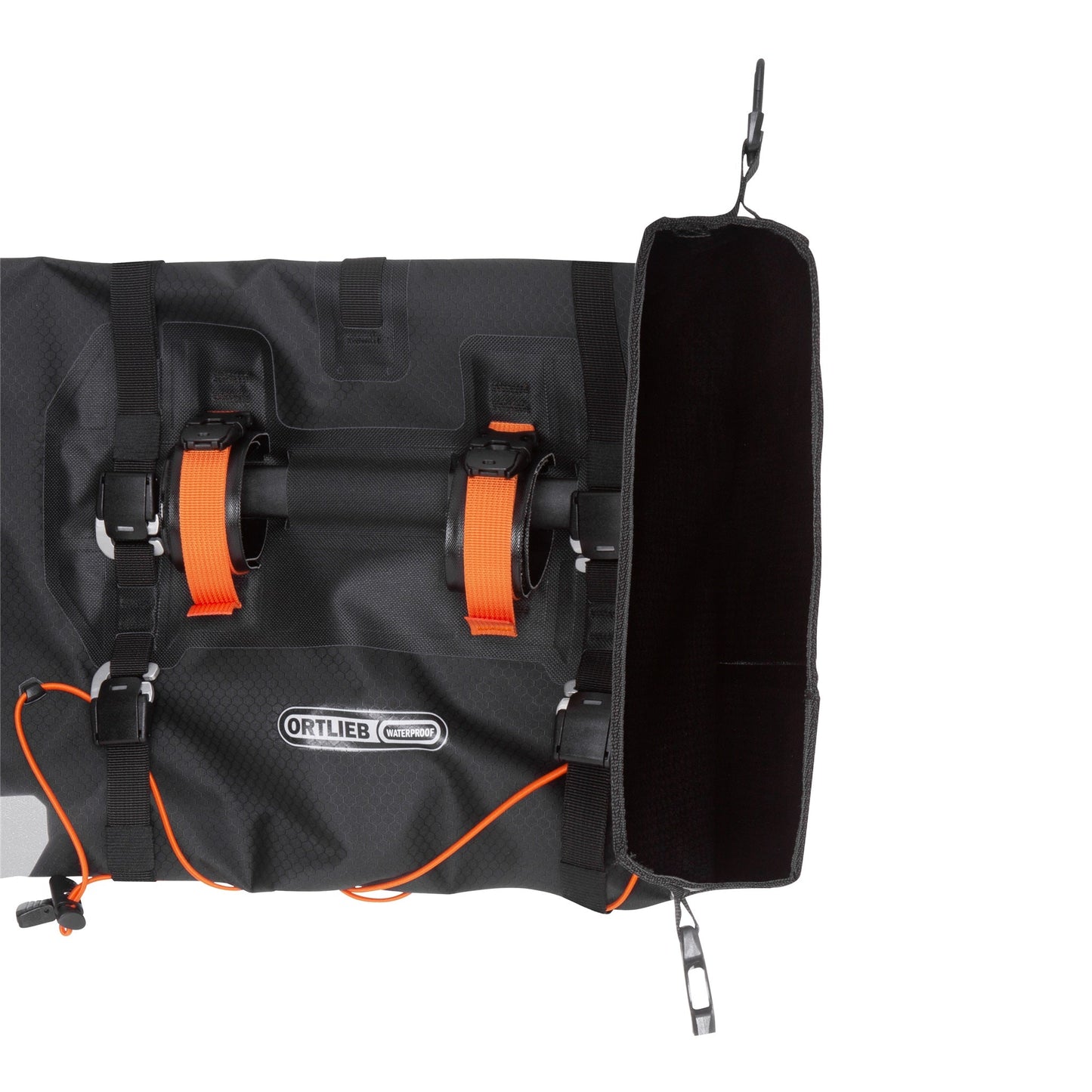Handlebar : sacoche de guidon imperméable roll‑top – Sable foncé