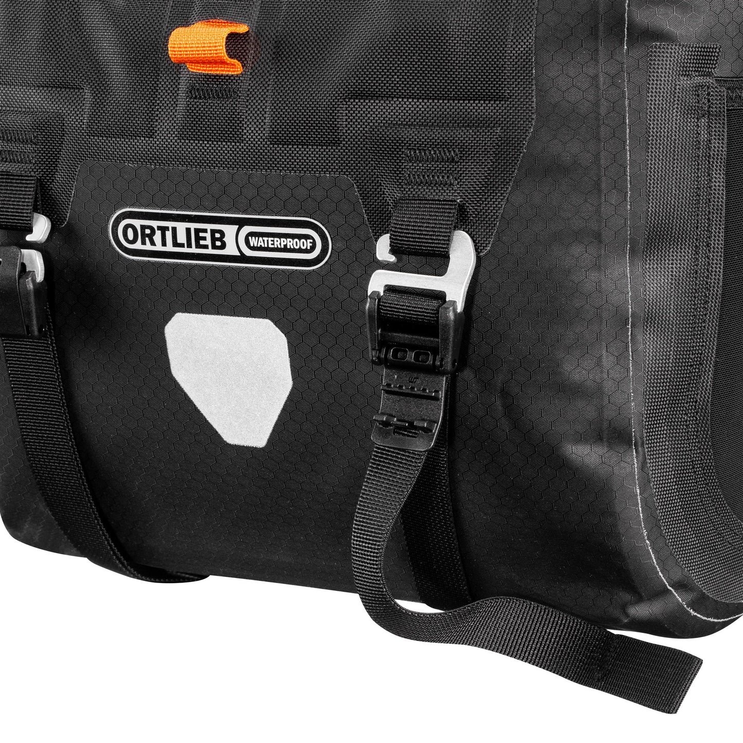 Sacoche de guidon Handlebar Qr | imperméable roll‑top Black matt