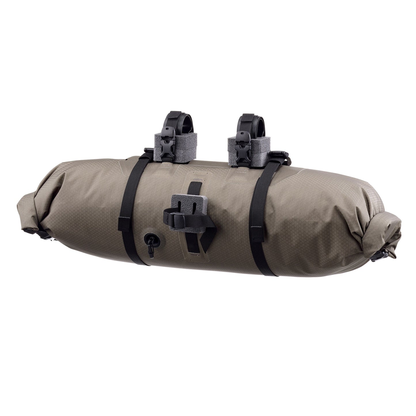 Handlebar : sacoche de guidon imperméable roll‑top – Sable foncé