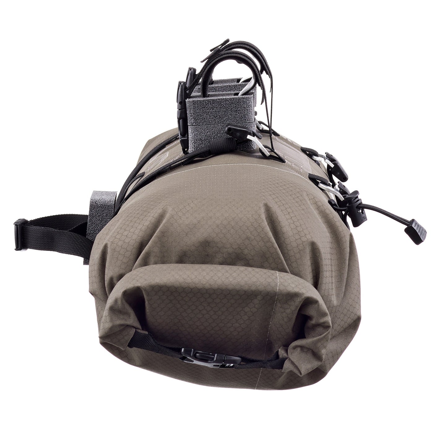 Handlebar : sacoche de guidon imperméable roll‑top – Sable foncé
