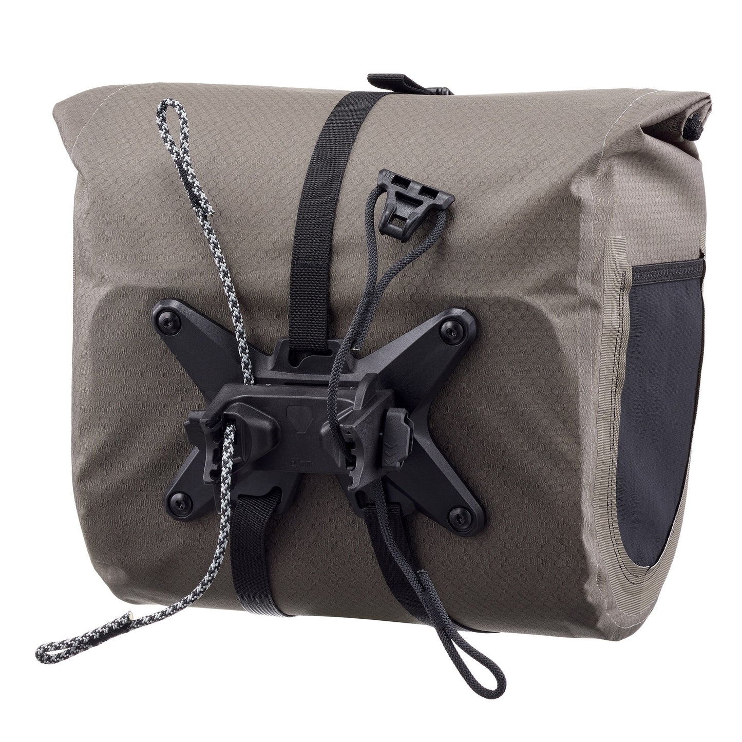 Sacoche de guidon Handlebar Qr | imperméable roll‑top Black matt