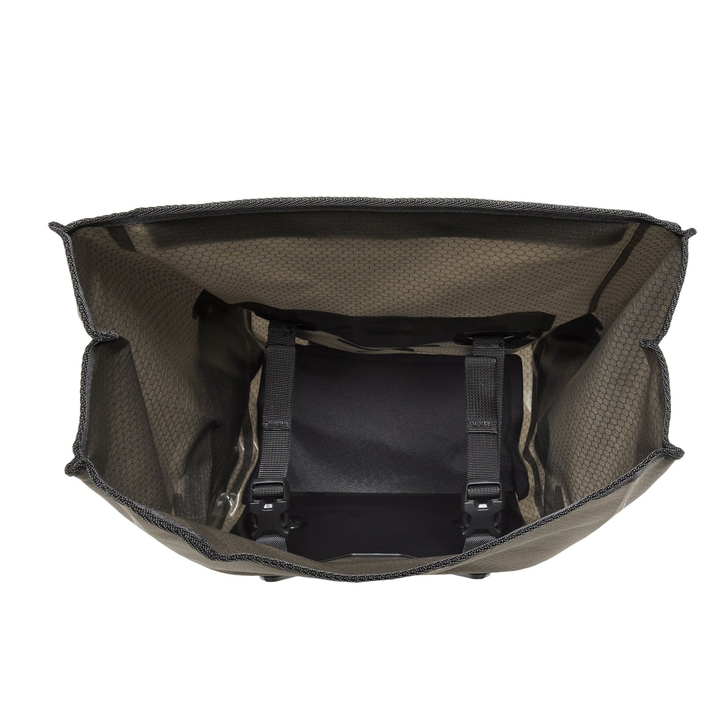 Sacoche de guidon Handlebar Qr | imperméable roll‑top Black matt