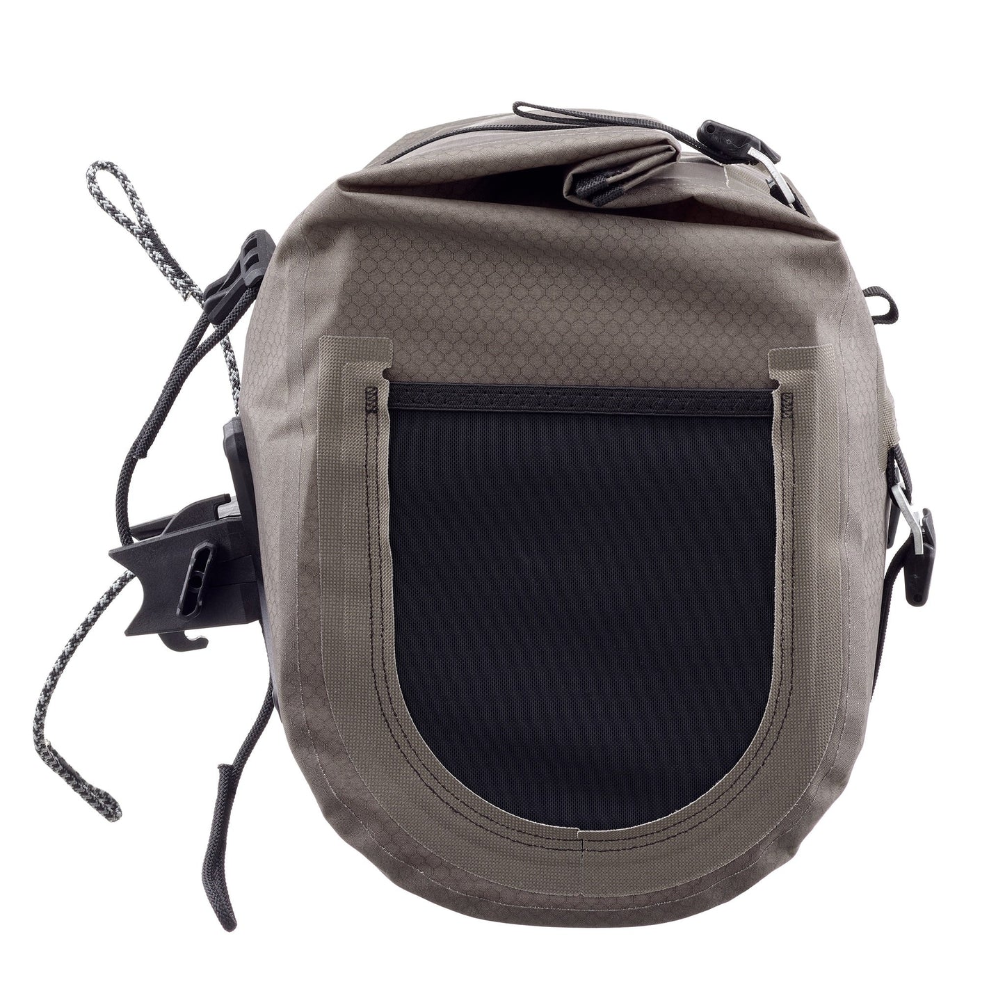 Sacoche de guidon Handlebar Qr | imperméable roll‑top Black matt