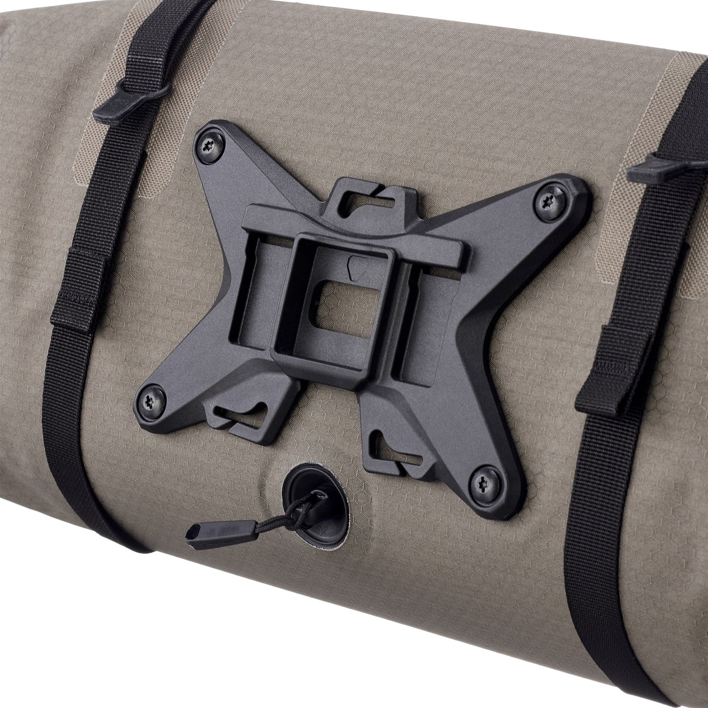 Handlebar Flex – sacoche de guidon roll‑top Black matt