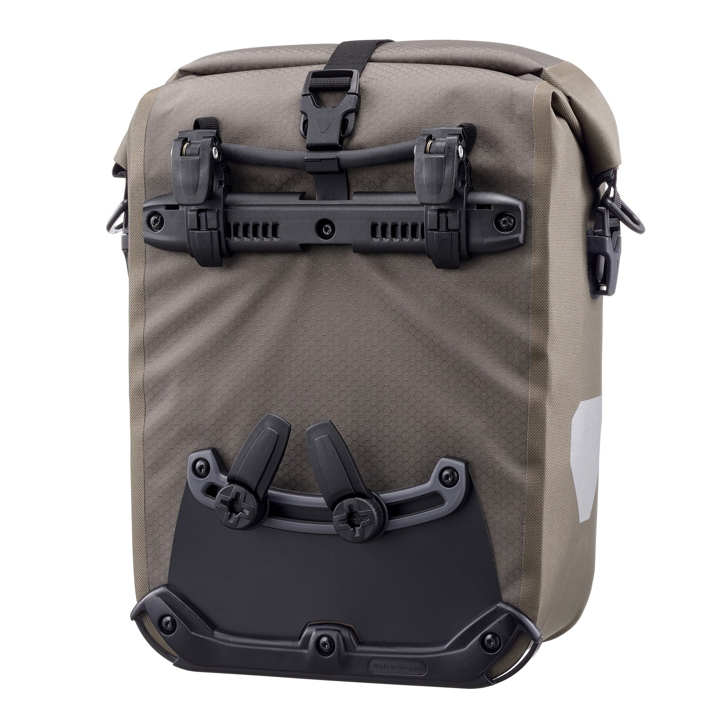 Sacoche de porte-bagages Gravel | imperméable QL2.1 roll‑top Sable foncé