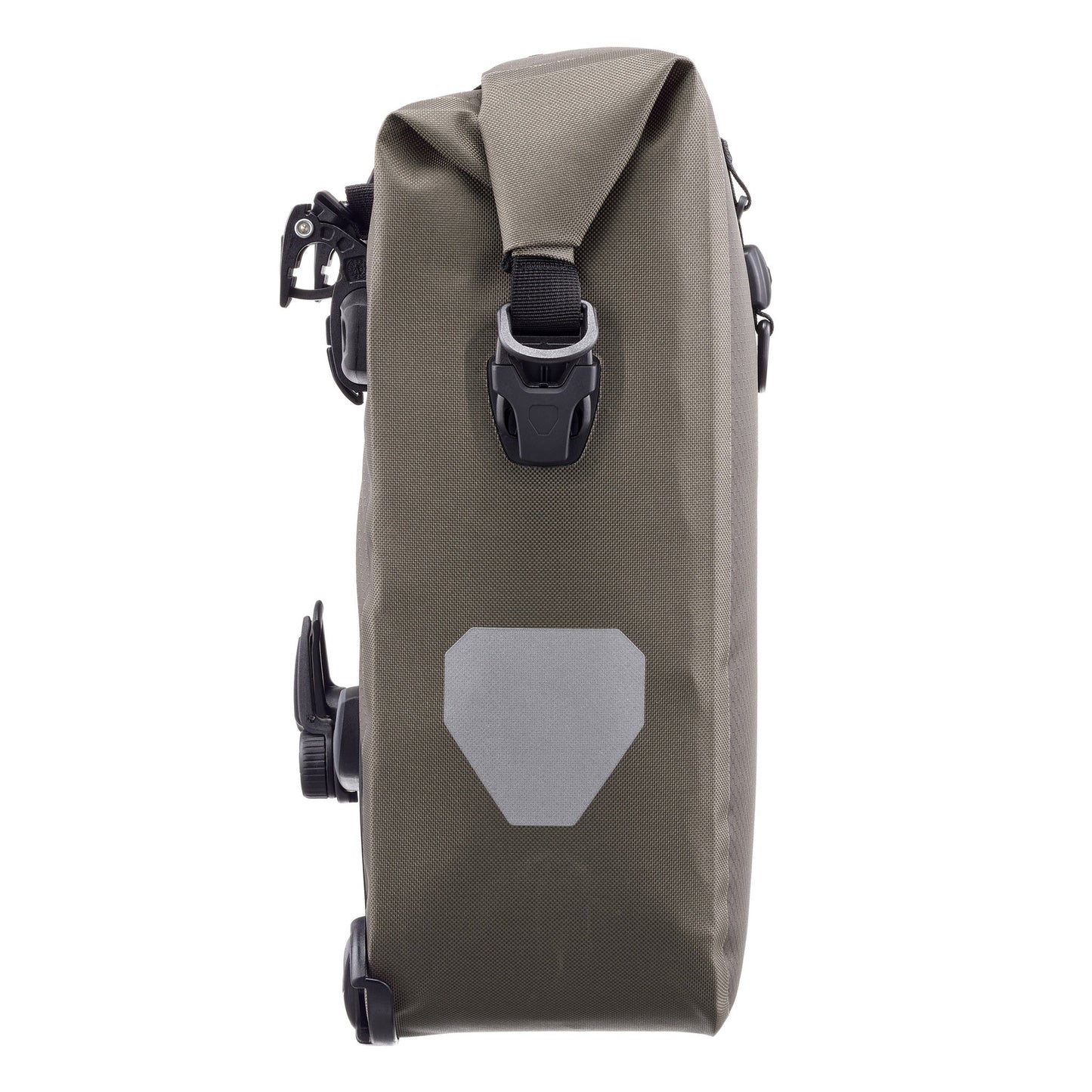 Sacoche de porte-bagages Gravel | imperméable QL2.1 roll‑top Sable foncé