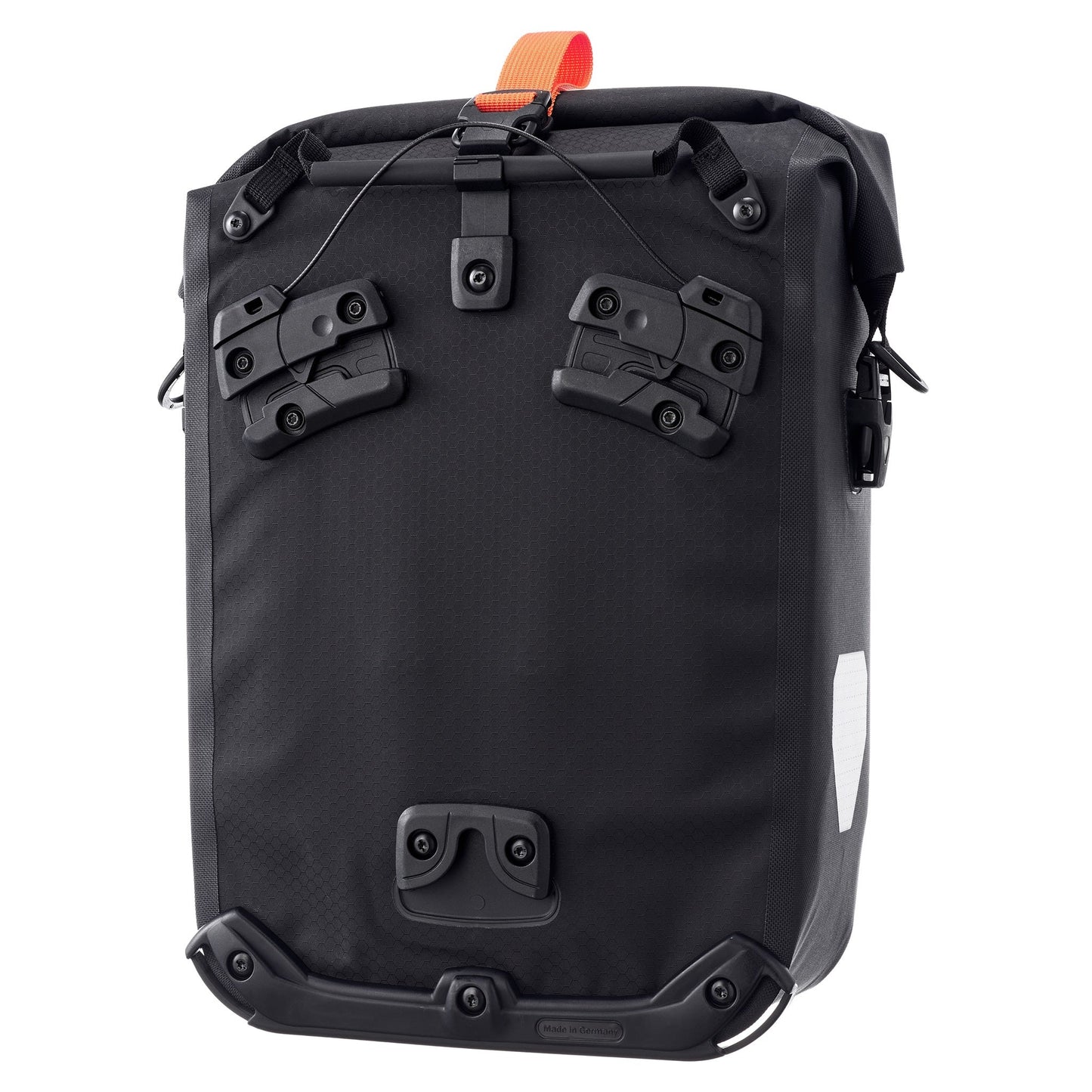 Sacoche de porte-bagages Black matt – Gravel Single imperméable QL3.1 roll‑top