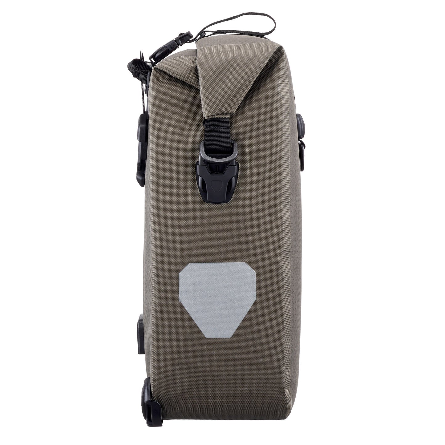 Sacoche de porte-bagages Black matt – Gravel Single imperméable QL3.1 roll‑top
