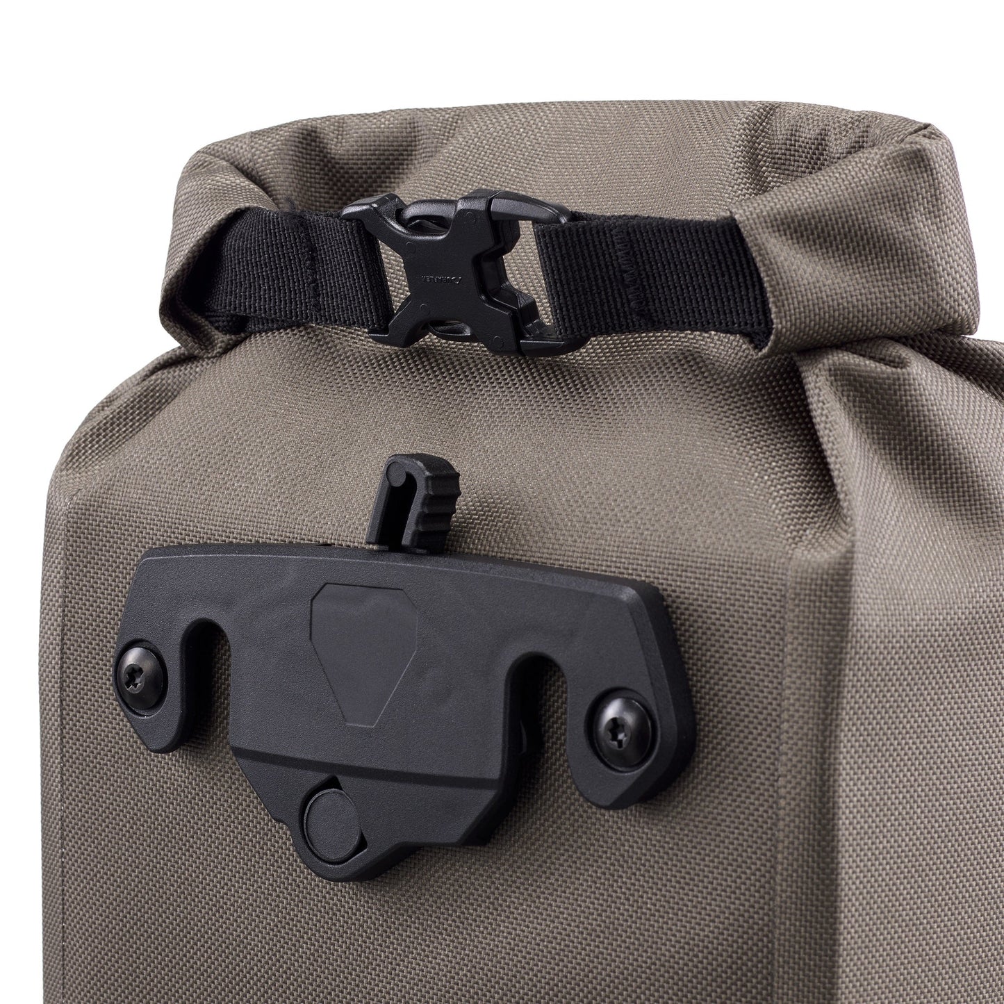Fork – sacoche de porte-bagages roll‑top Sable foncé