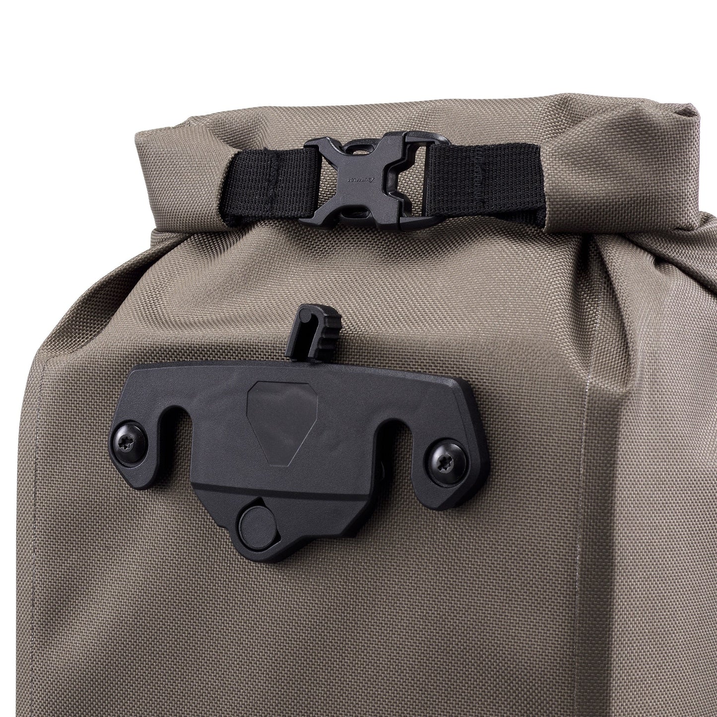 Fork – sacoche de porte-bagages roll‑top Sable foncé
