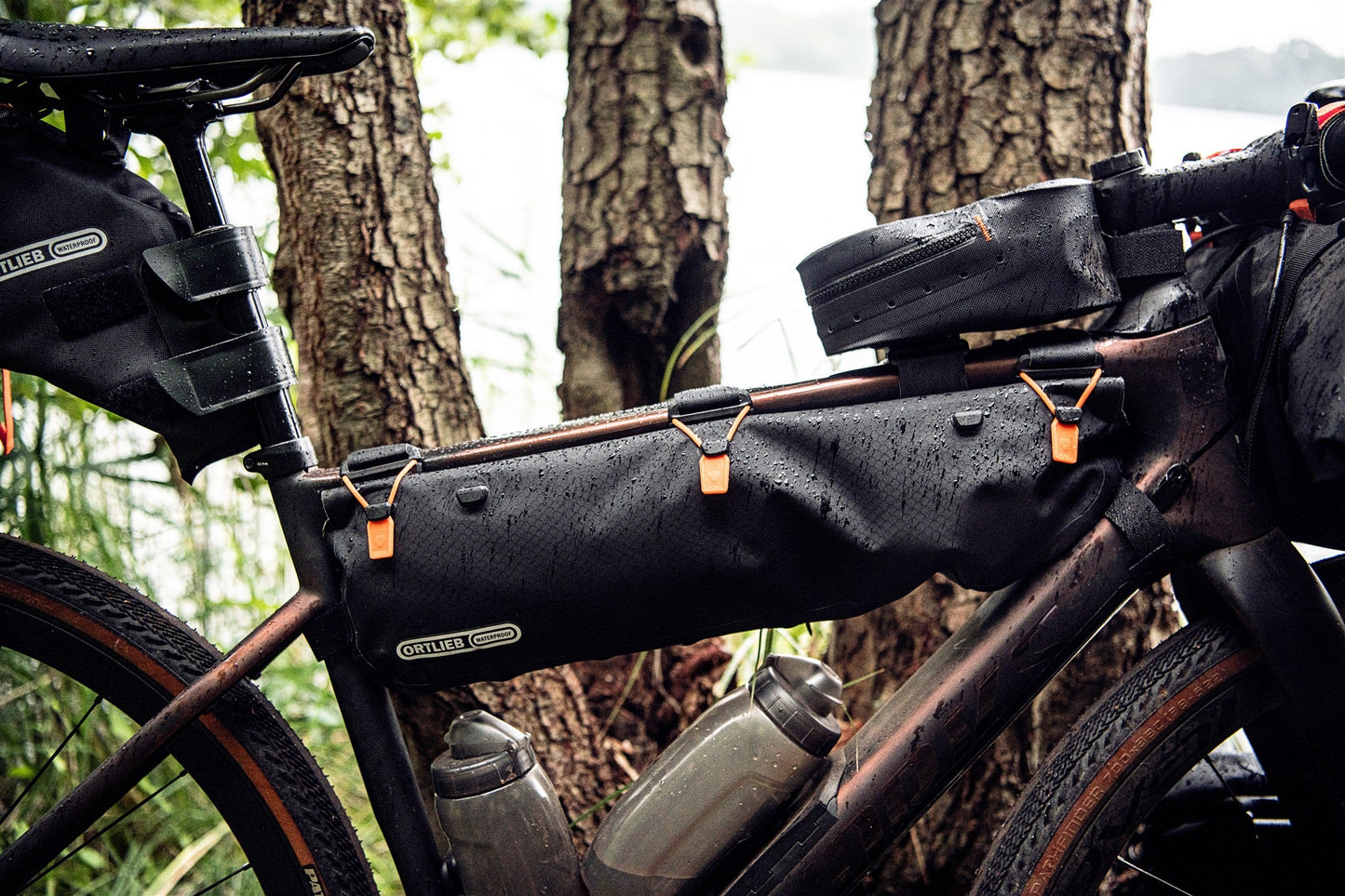 FramePack : sac de cadre roll‑top – Black matt