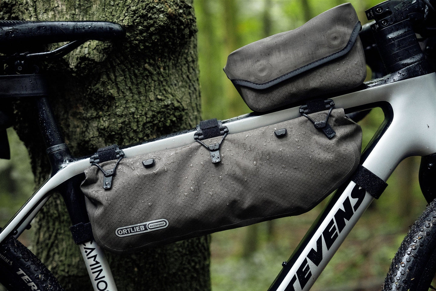 FramePack : sac de cadre roll‑top – Black matt