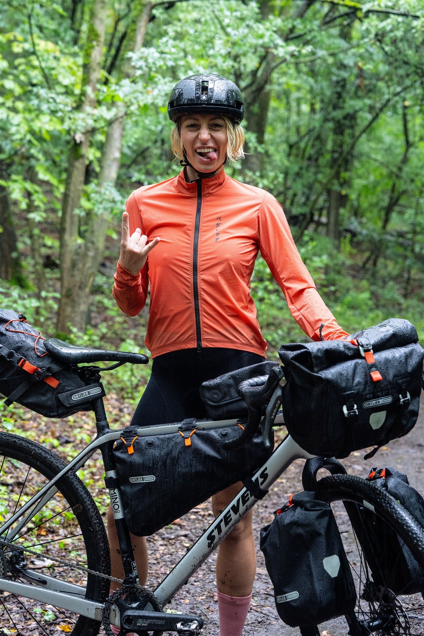 Sacoche de guidon Handlebar Qr | imperméable roll‑top Black matt