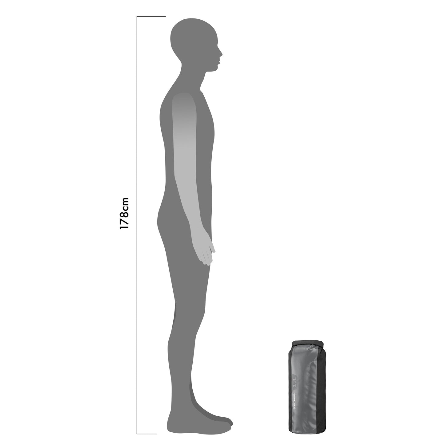 Dry Heavy sac étanche (imperméable roll‑top)