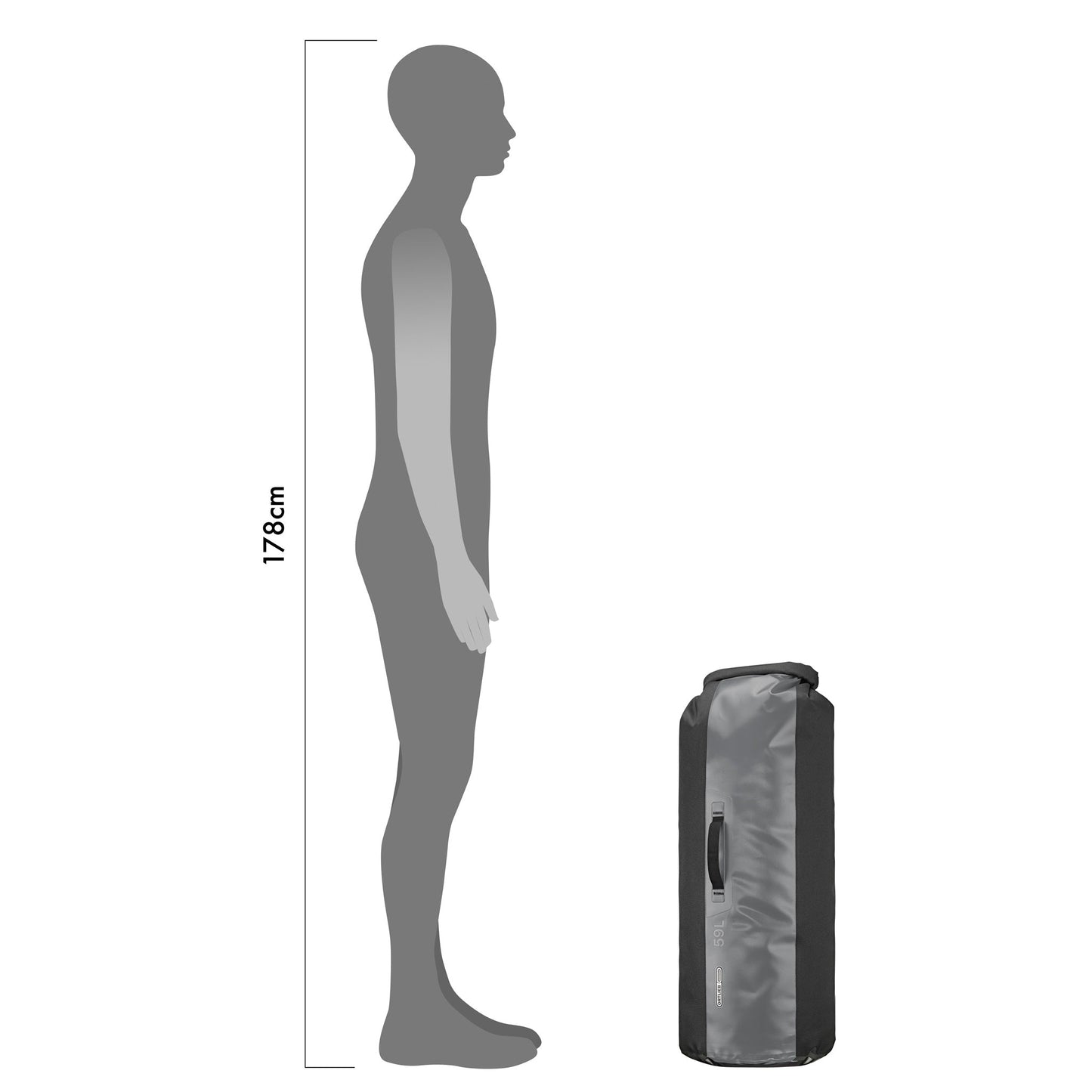Dry Heavy sac étanche (imperméable roll‑top)