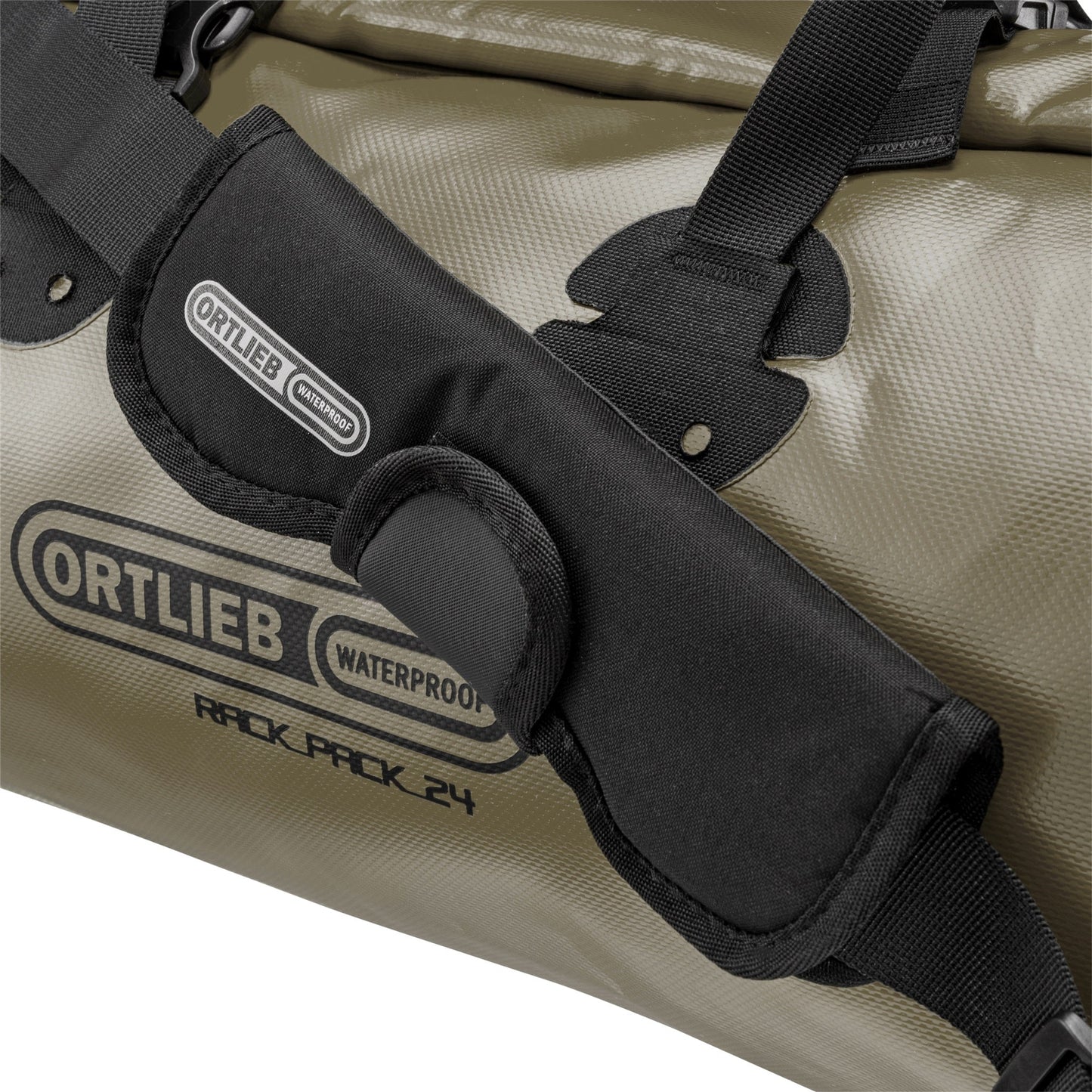 Édition imperméable roll‑top RackPack – sac Vert olive