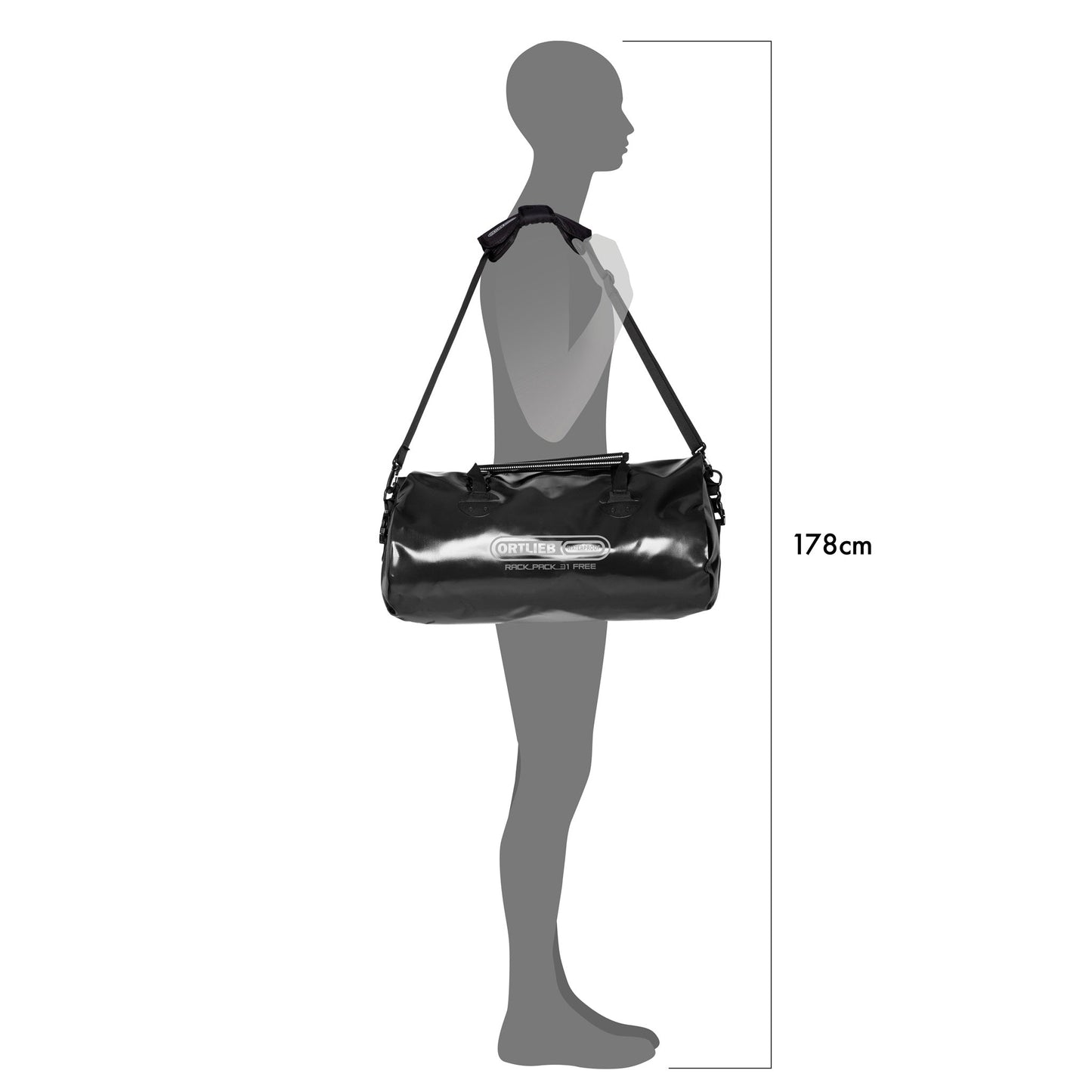 RackPack sac (imperméable roll‑top)
