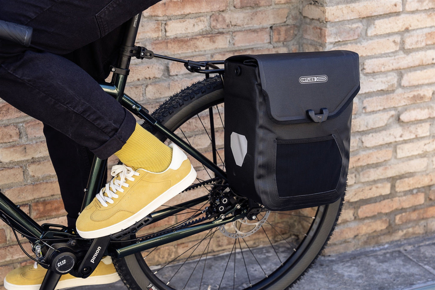 Pedal Mate : sacoche de porte-bagages QL2.1 – Sable foncé