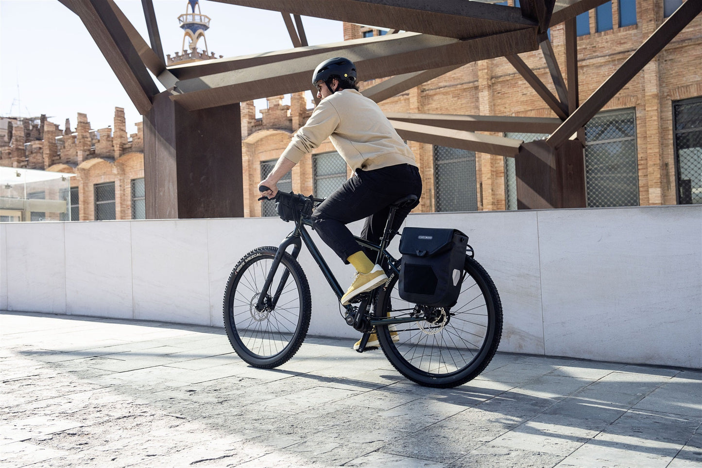 Pedal Mate : sacoche de porte-bagages QL2.1 – Sable foncé