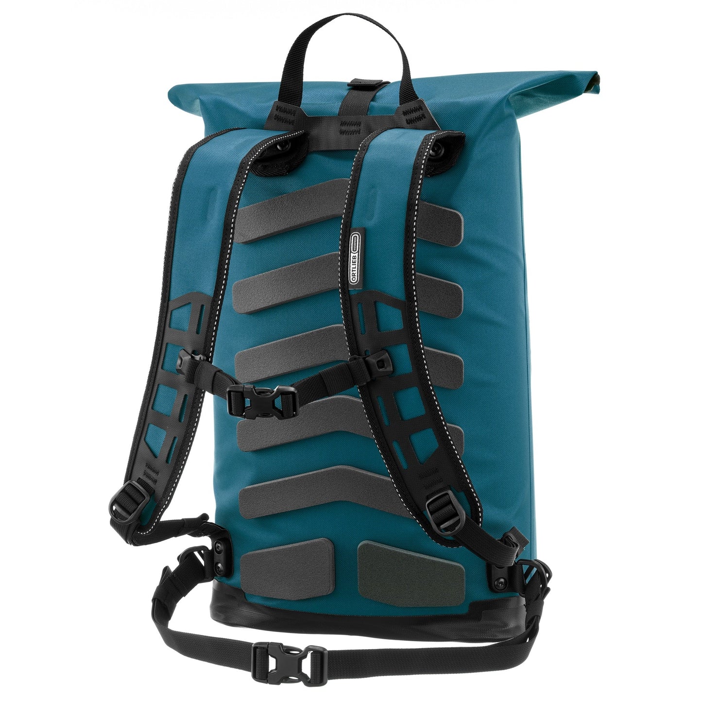 Commuter Daypack – sac à dos imperméable roll‑top urbain Atlantis green