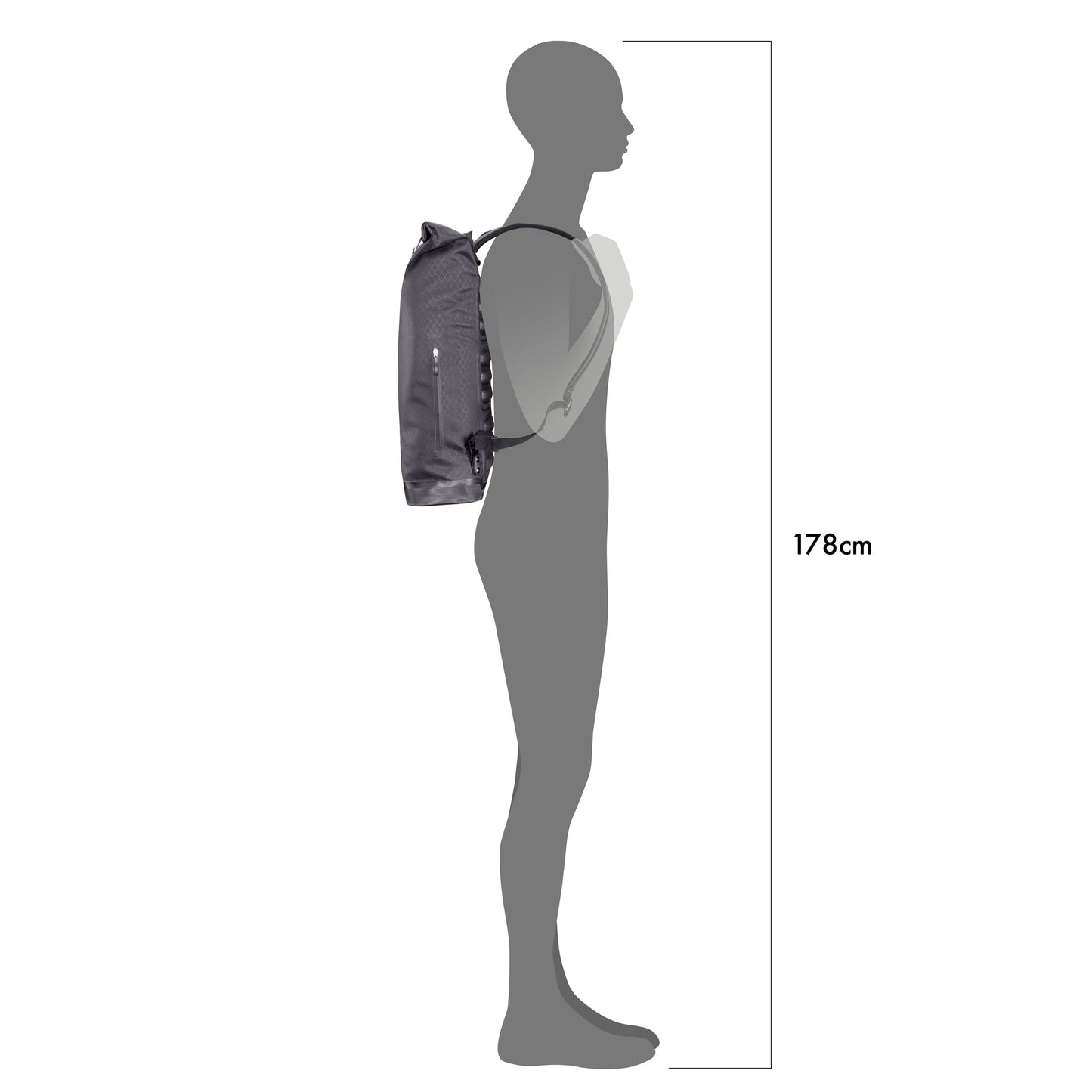 Édition roll‑top urbain Daypack Metrosphere – sac à dos